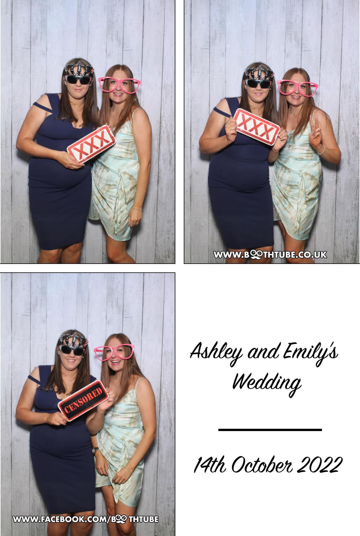 Ashley & Emily's Wedding | View more photos from the event at gallery.boothtube.co.uk/u/BoothtubeLtd/Ashley-Emilys-Wedding