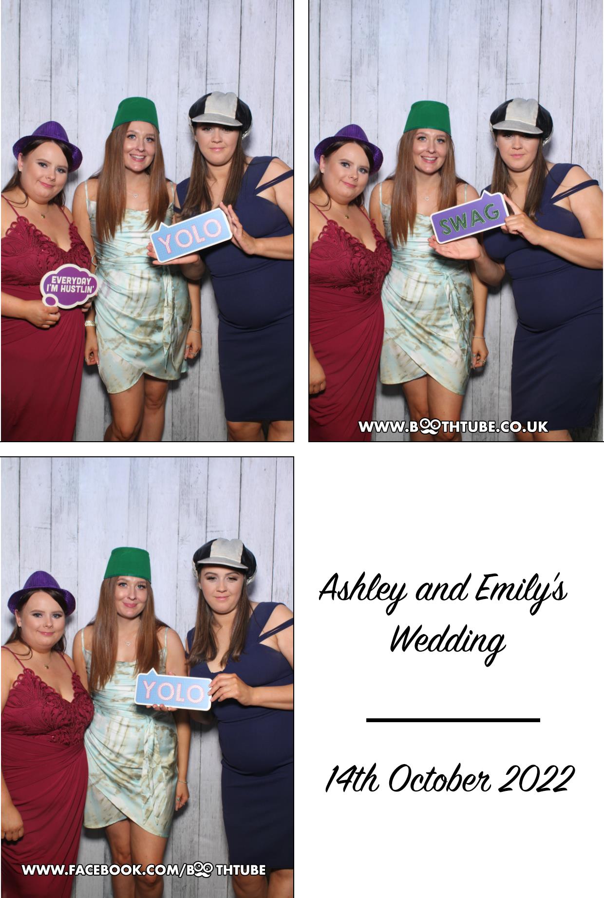 Ashley & Emily's Wedding | View more photos from the event at gallery.boothtube.co.uk/u/BoothtubeLtd/Ashley-Emilys-Wedding