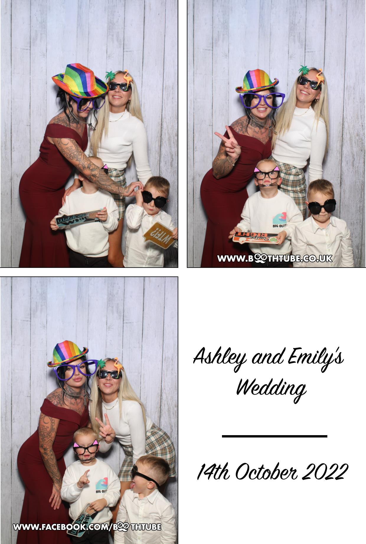Ashley & Emily's Wedding | View more photos from the event at gallery.boothtube.co.uk/u/BoothtubeLtd/Ashley-Emilys-Wedding