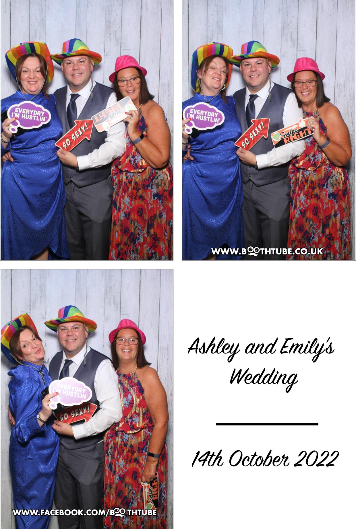 Ashley & Emily's Wedding | View more photos from the event at gallery.boothtube.co.uk/u/BoothtubeLtd/Ashley-Emilys-Wedding