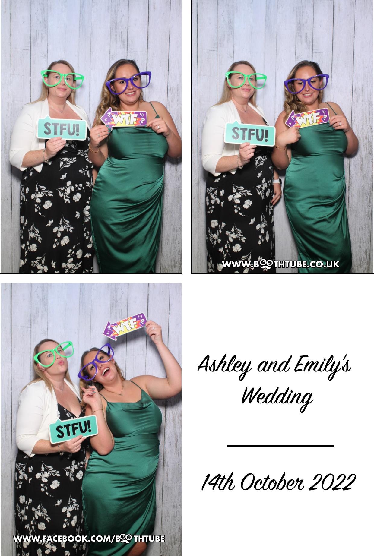 Ashley & Emily's Wedding | View more photos from the event at gallery.boothtube.co.uk/u/BoothtubeLtd/Ashley-Emilys-Wedding