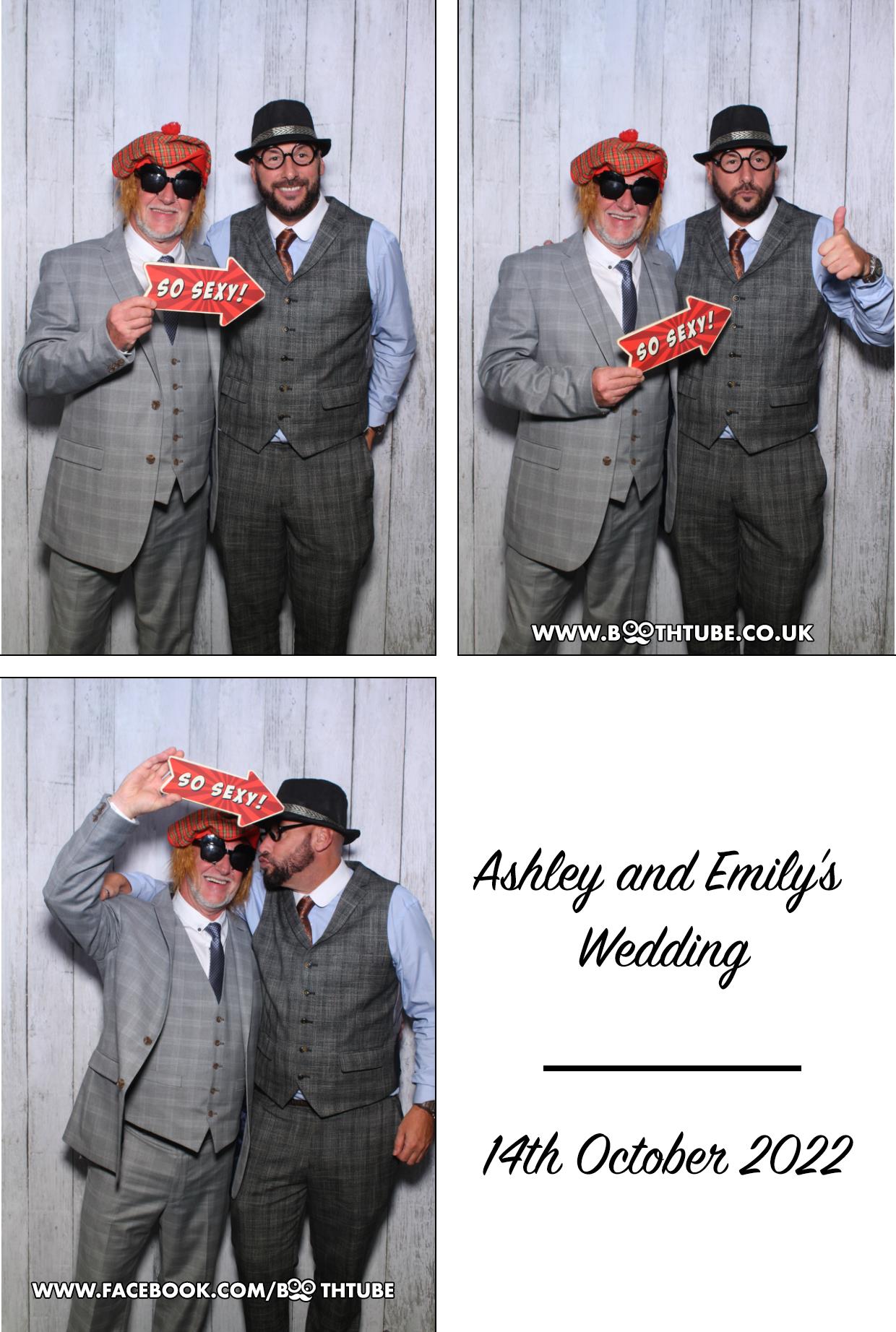 Ashley & Emily's Wedding | View more photos from the event at gallery.boothtube.co.uk/u/BoothtubeLtd/Ashley-Emilys-Wedding