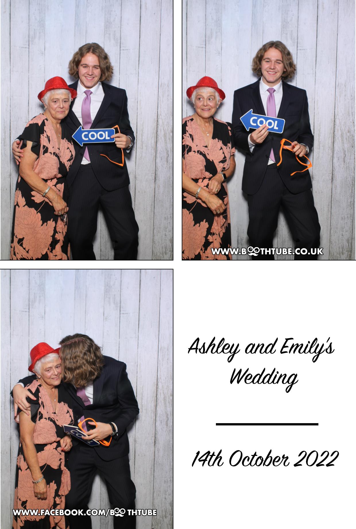 Ashley & Emily's Wedding | View more photos from the event at gallery.boothtube.co.uk/u/BoothtubeLtd/Ashley-Emilys-Wedding