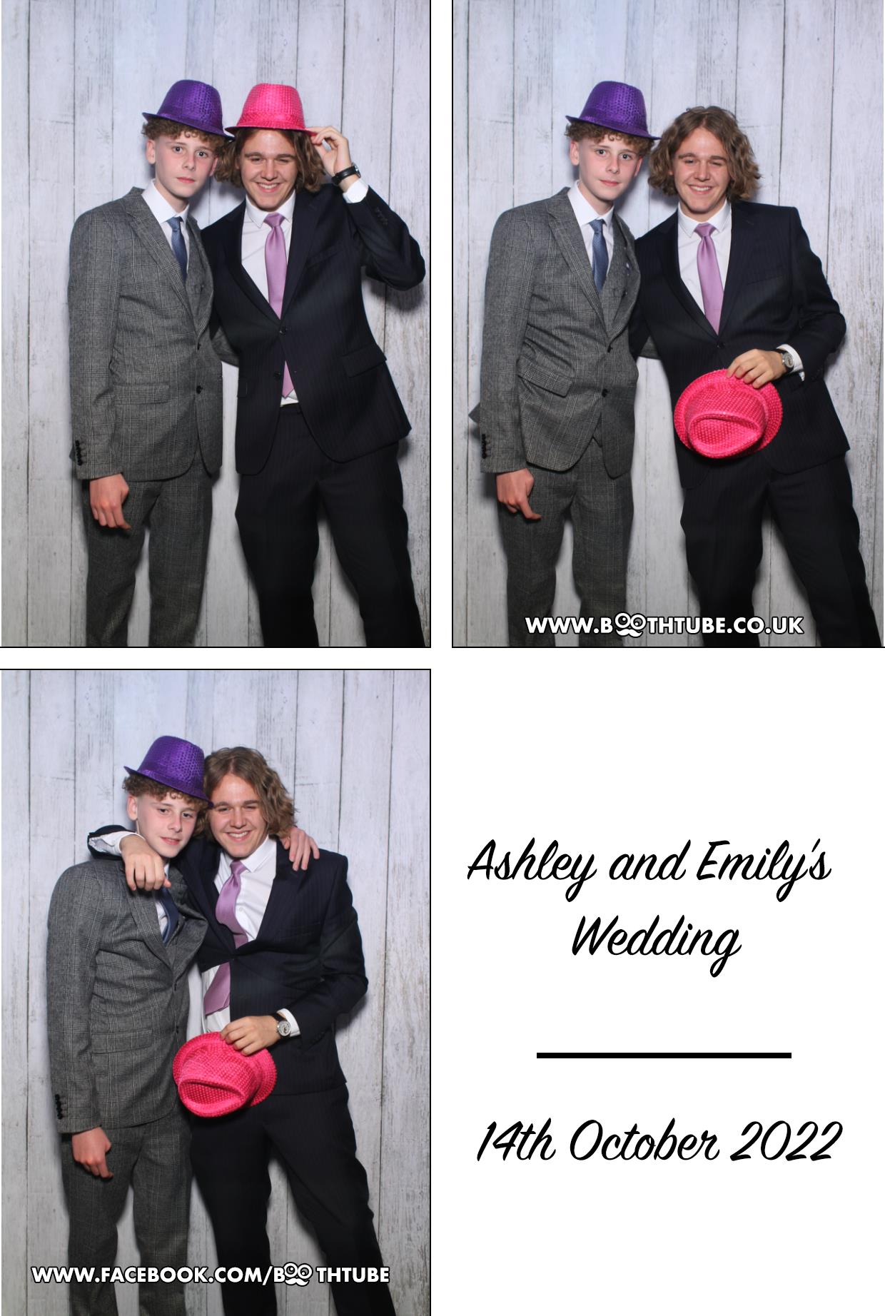 Ashley & Emily's Wedding | View more photos from the event at gallery.boothtube.co.uk/u/BoothtubeLtd/Ashley-Emilys-Wedding