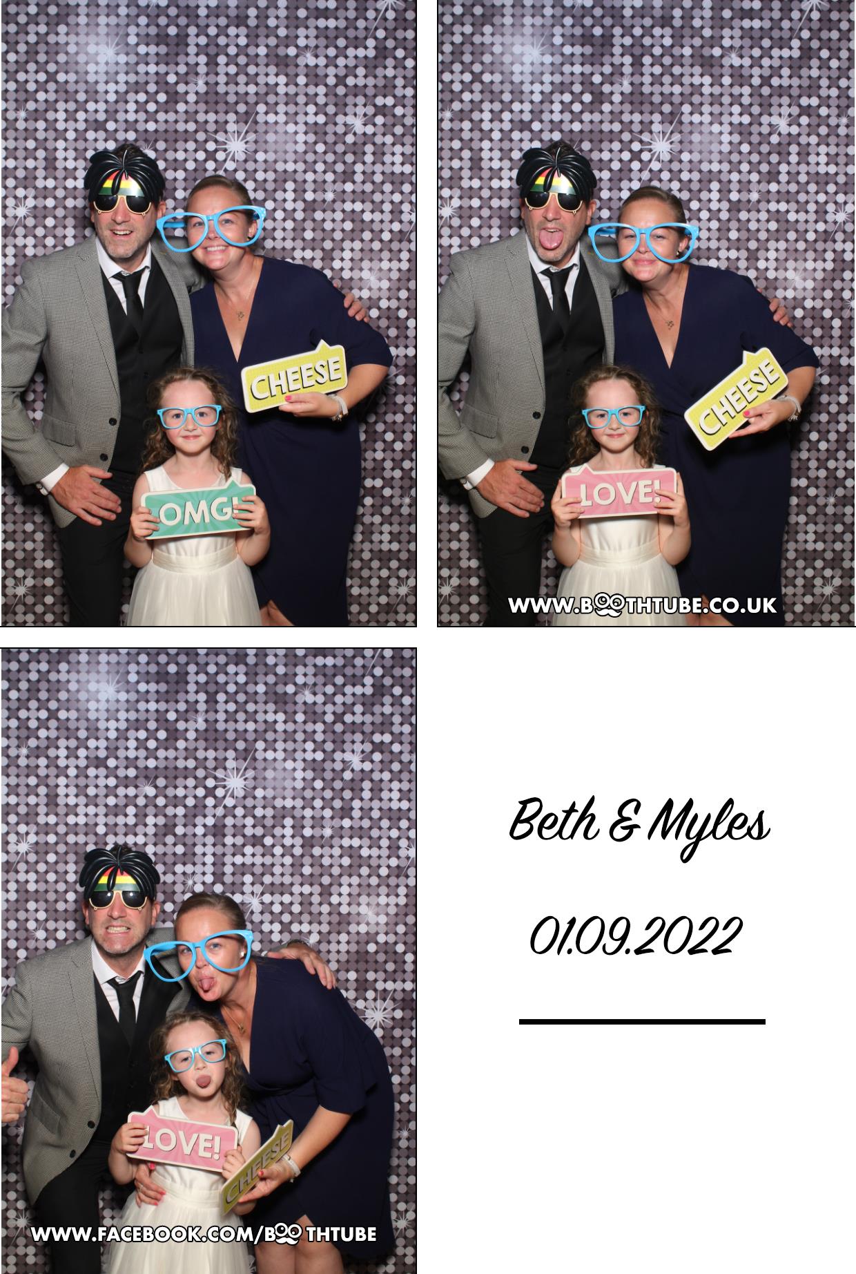 Beth & Myles's Wedding | View more photos from the event at gallery.boothtube.co.uk/u/BoothtubeLtd/Beth-Myless-Wedding