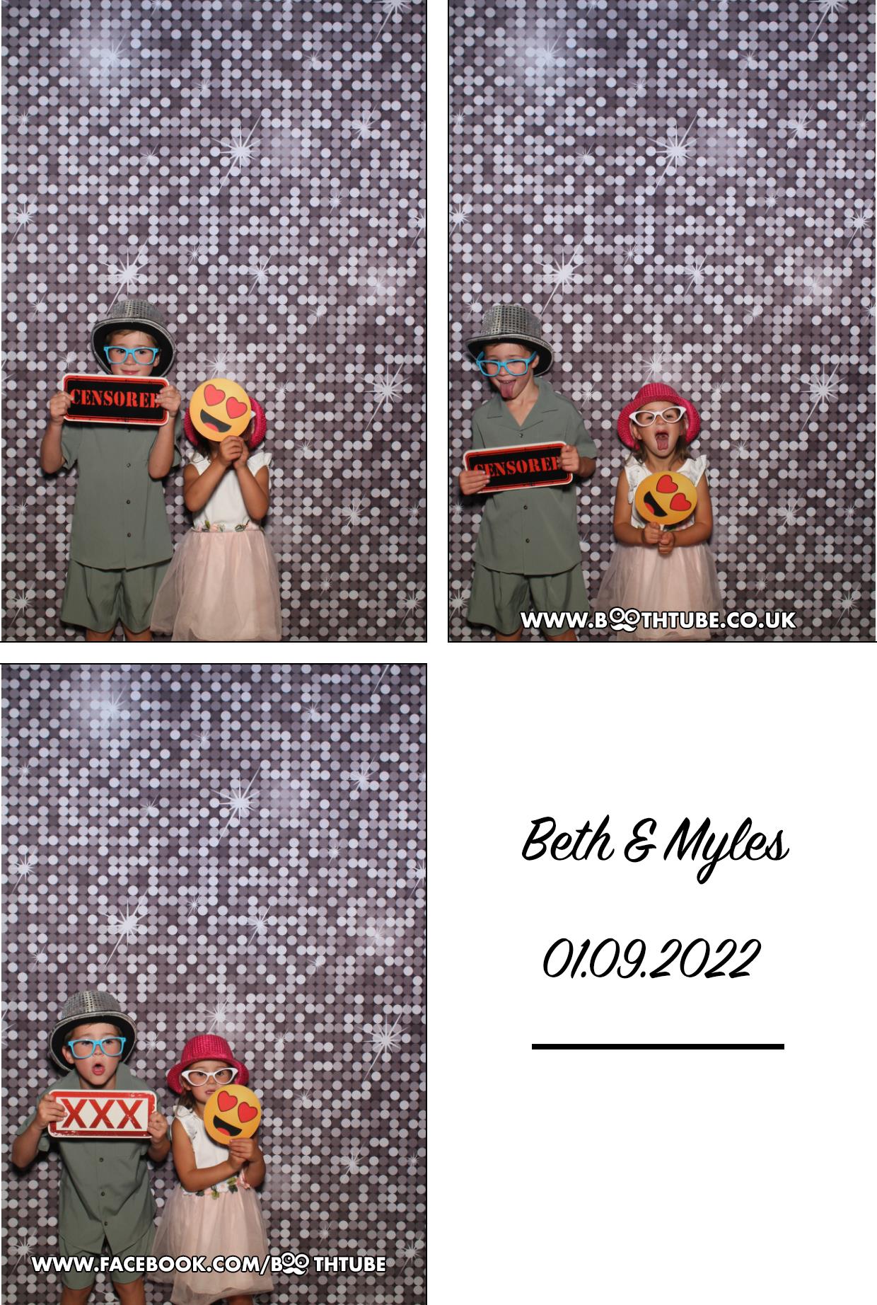 Beth & Myles's Wedding | View more photos from the event at gallery.boothtube.co.uk/u/BoothtubeLtd/Beth-Myless-Wedding