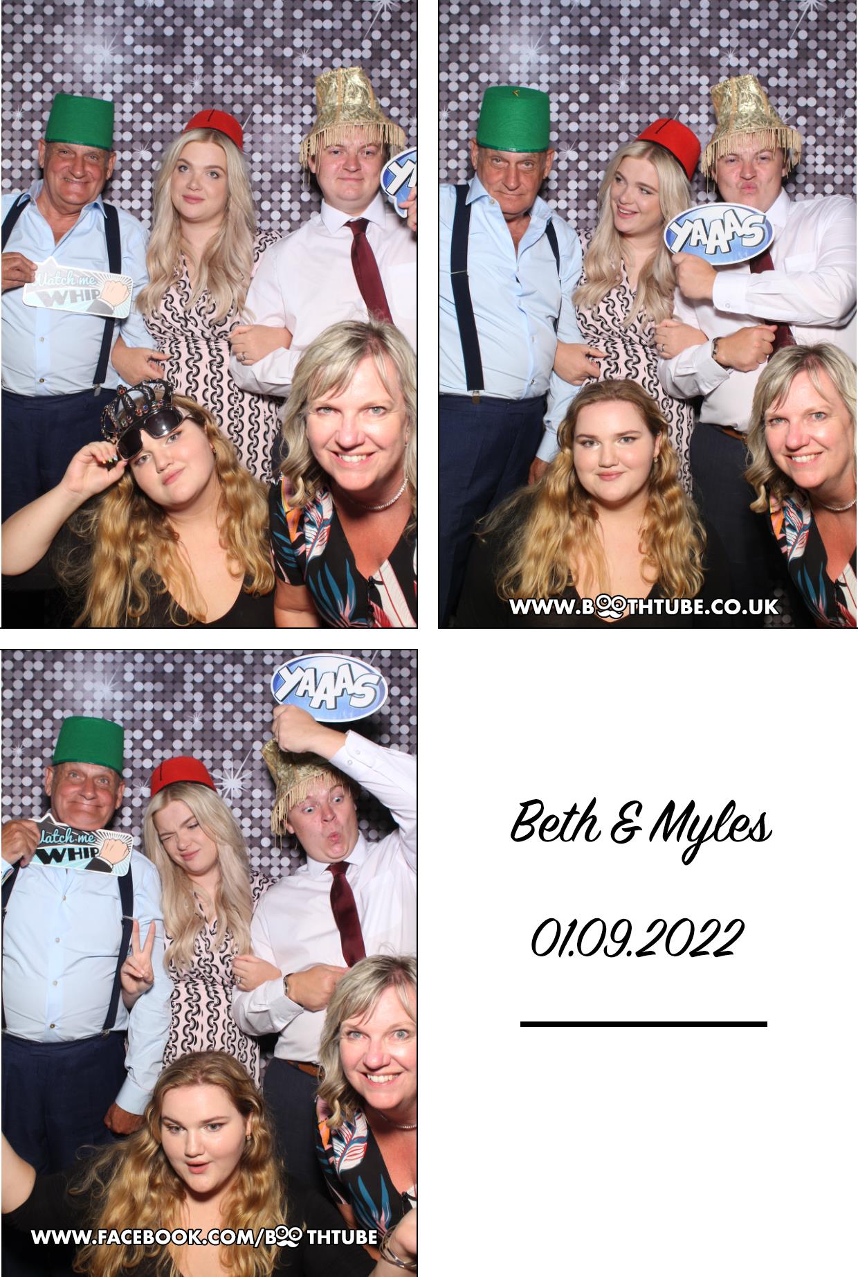 Beth & Myles's Wedding | View more photos from the event at gallery.boothtube.co.uk/u/BoothtubeLtd/Beth-Myless-Wedding