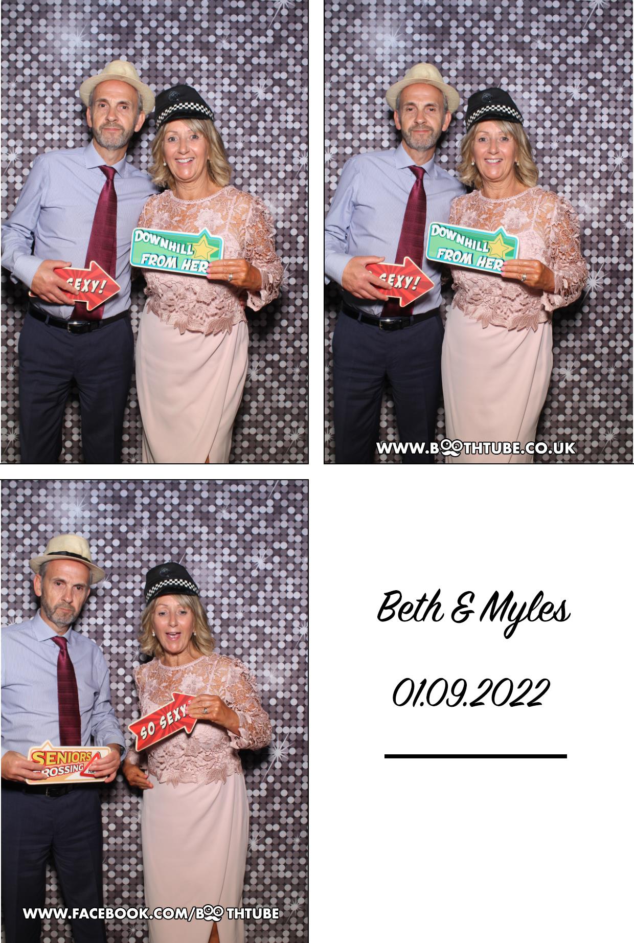 Beth & Myles's Wedding | View more photos from the event at gallery.boothtube.co.uk/u/BoothtubeLtd/Beth-Myless-Wedding