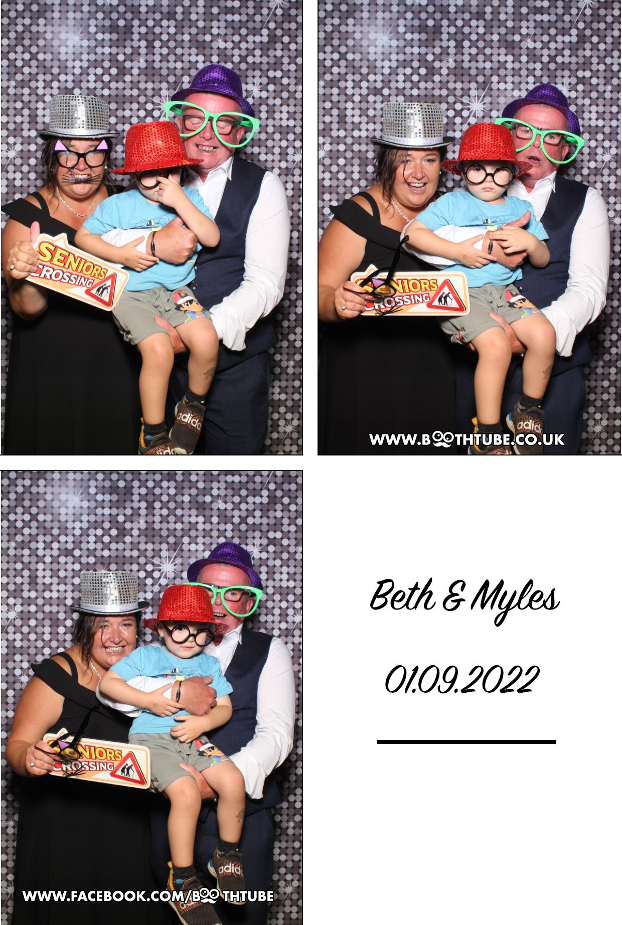 Beth & Myles's Wedding | View more photos from the event at gallery.boothtube.co.uk/u/BoothtubeLtd/Beth-Myless-Wedding