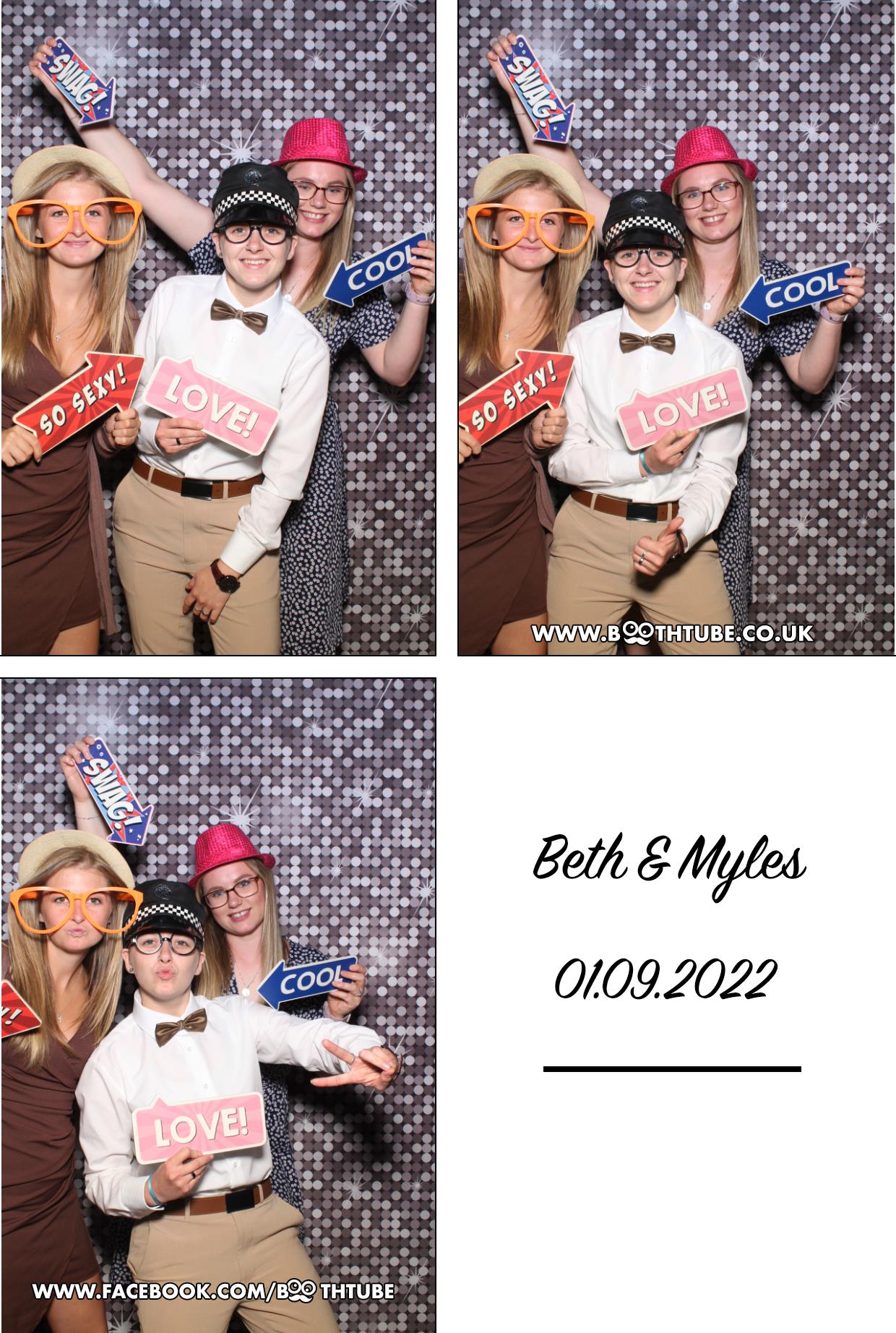 Beth & Myles's Wedding | View more photos from the event at gallery.boothtube.co.uk/u/BoothtubeLtd/Beth-Myless-Wedding