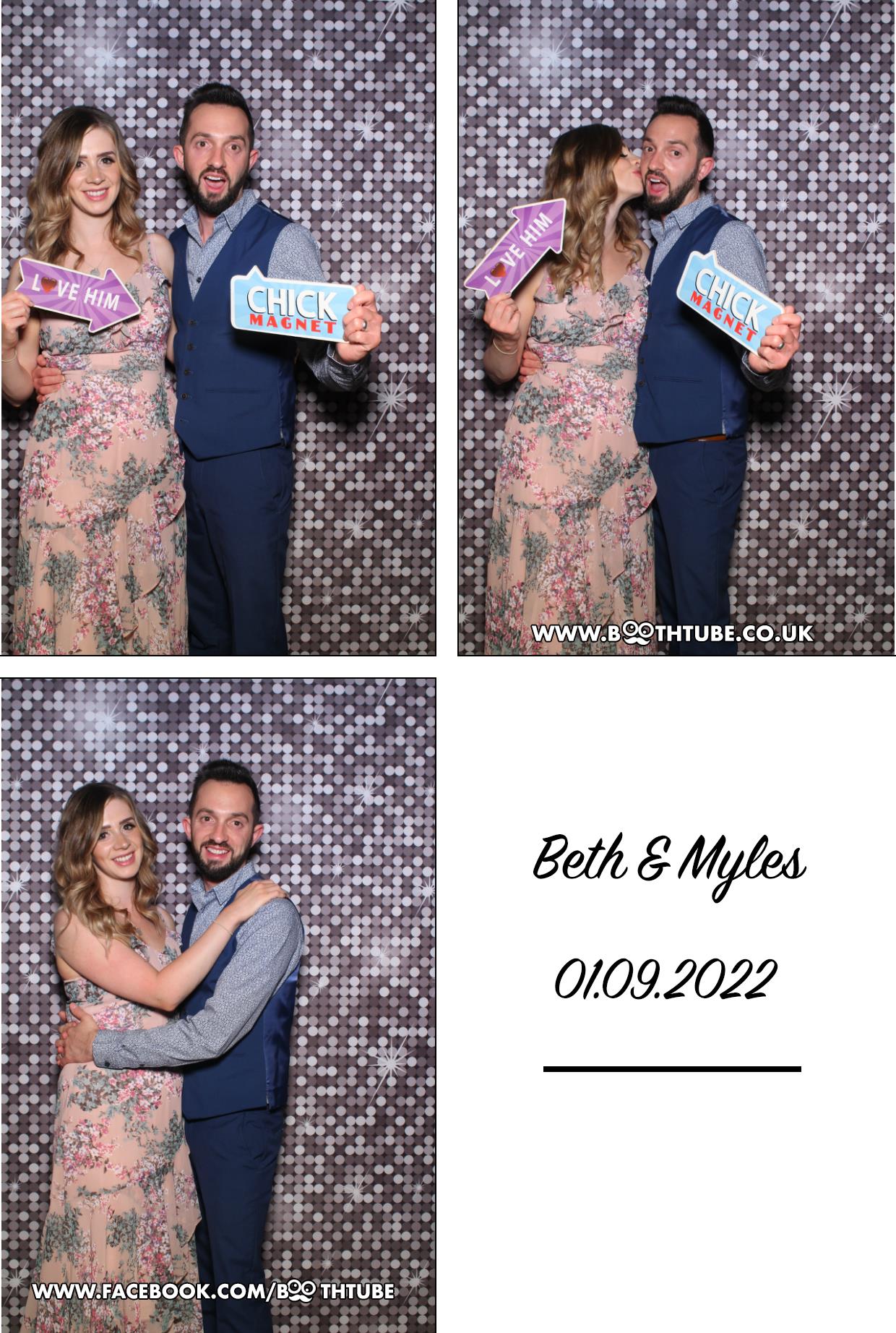 Beth & Myles's Wedding | View more photos from the event at gallery.boothtube.co.uk/u/BoothtubeLtd/Beth-Myless-Wedding
