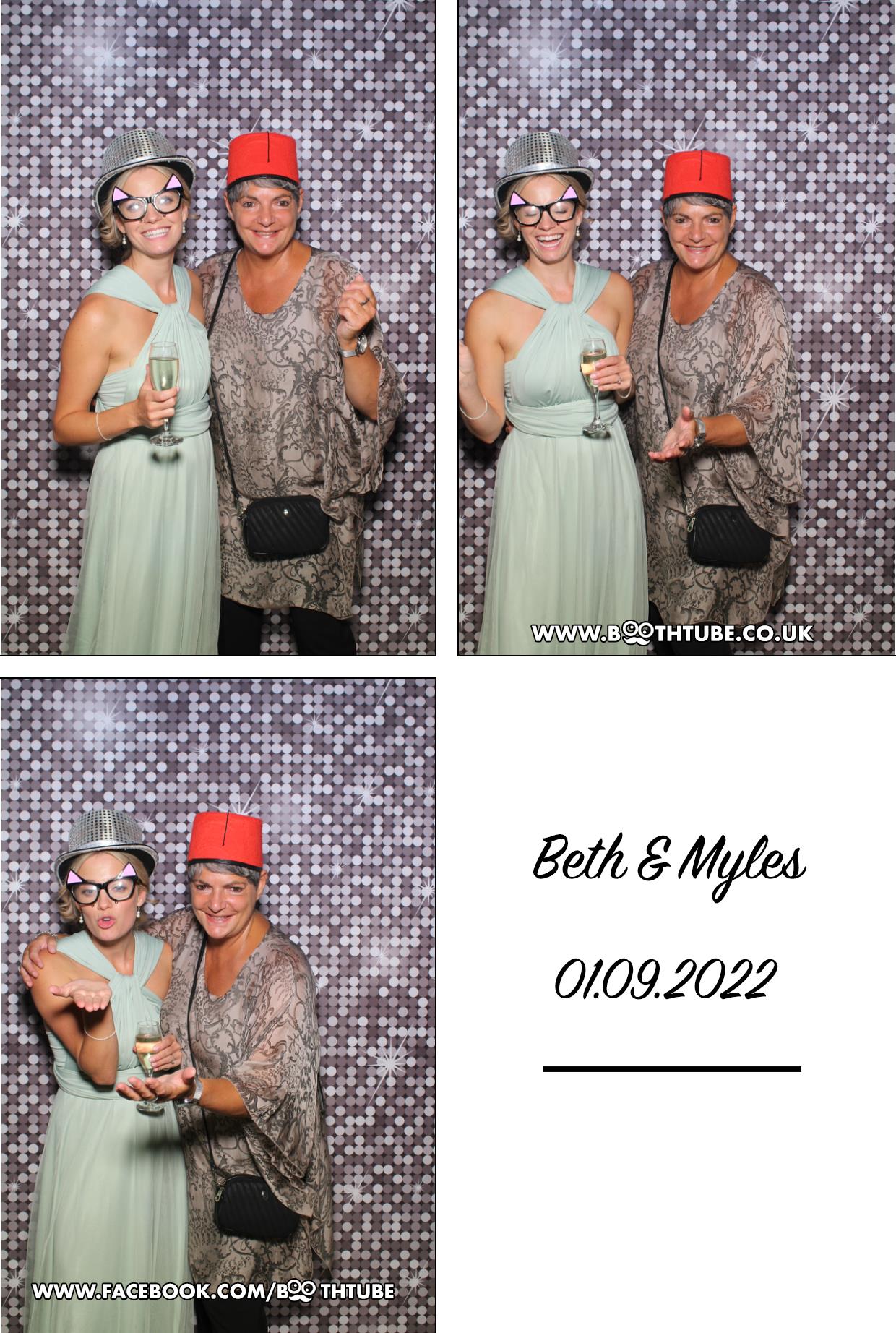 Beth & Myles's Wedding | View more photos from the event at gallery.boothtube.co.uk/u/BoothtubeLtd/Beth-Myless-Wedding
