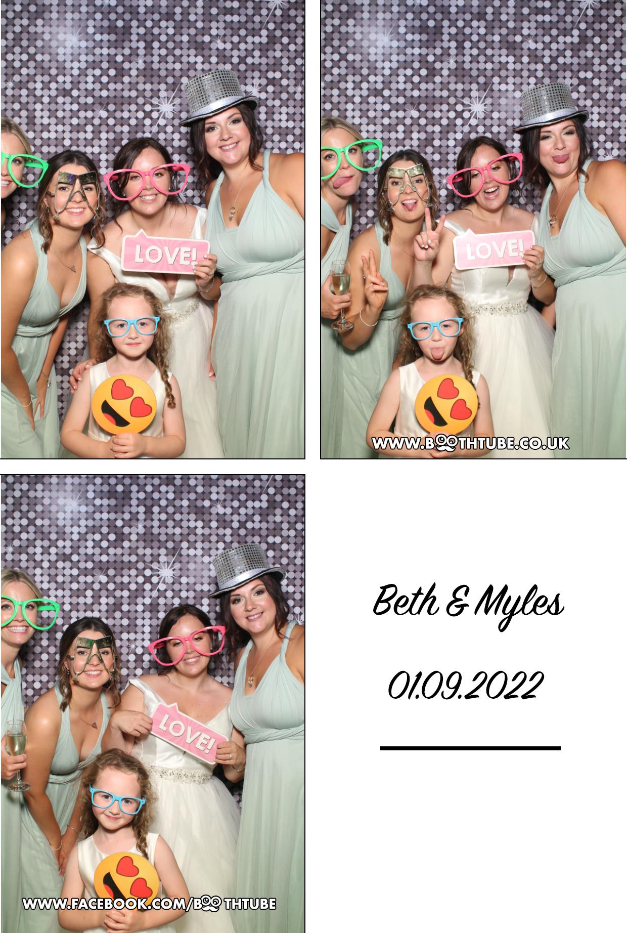 Beth & Myles's Wedding | View more photos from the event at gallery.boothtube.co.uk/u/BoothtubeLtd/Beth-Myless-Wedding