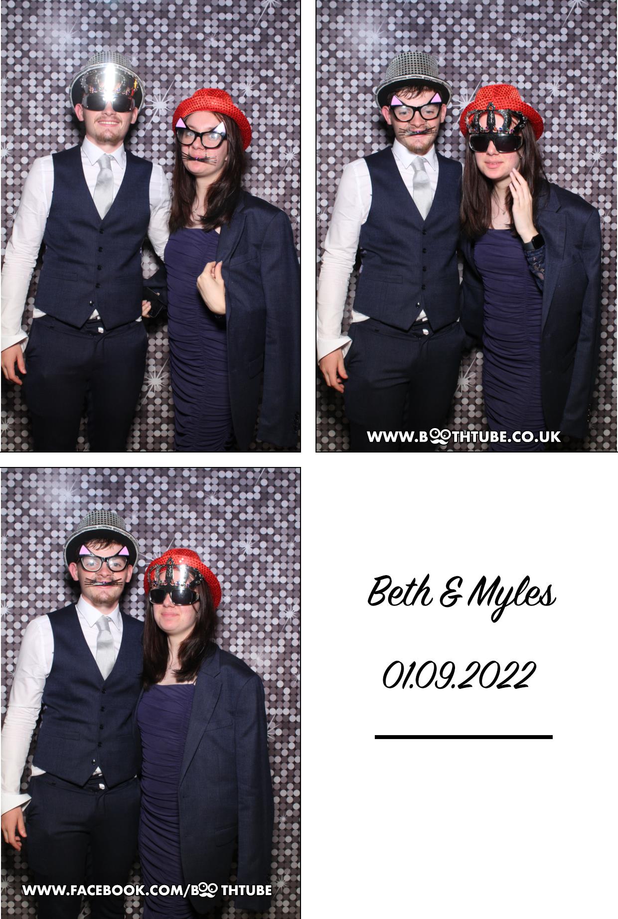Beth & Myles's Wedding | View more photos from the event at gallery.boothtube.co.uk/u/BoothtubeLtd/Beth-Myless-Wedding