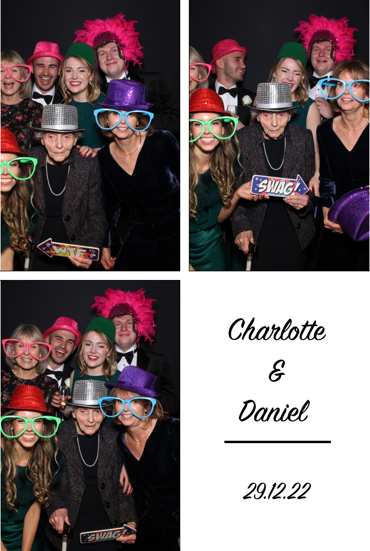 Charlotte & Daniel's Wedding | View more photos from the event at gallery.boothtube.co.uk/u/BoothtubeLtd/Charlotte-Daniels-Wedding