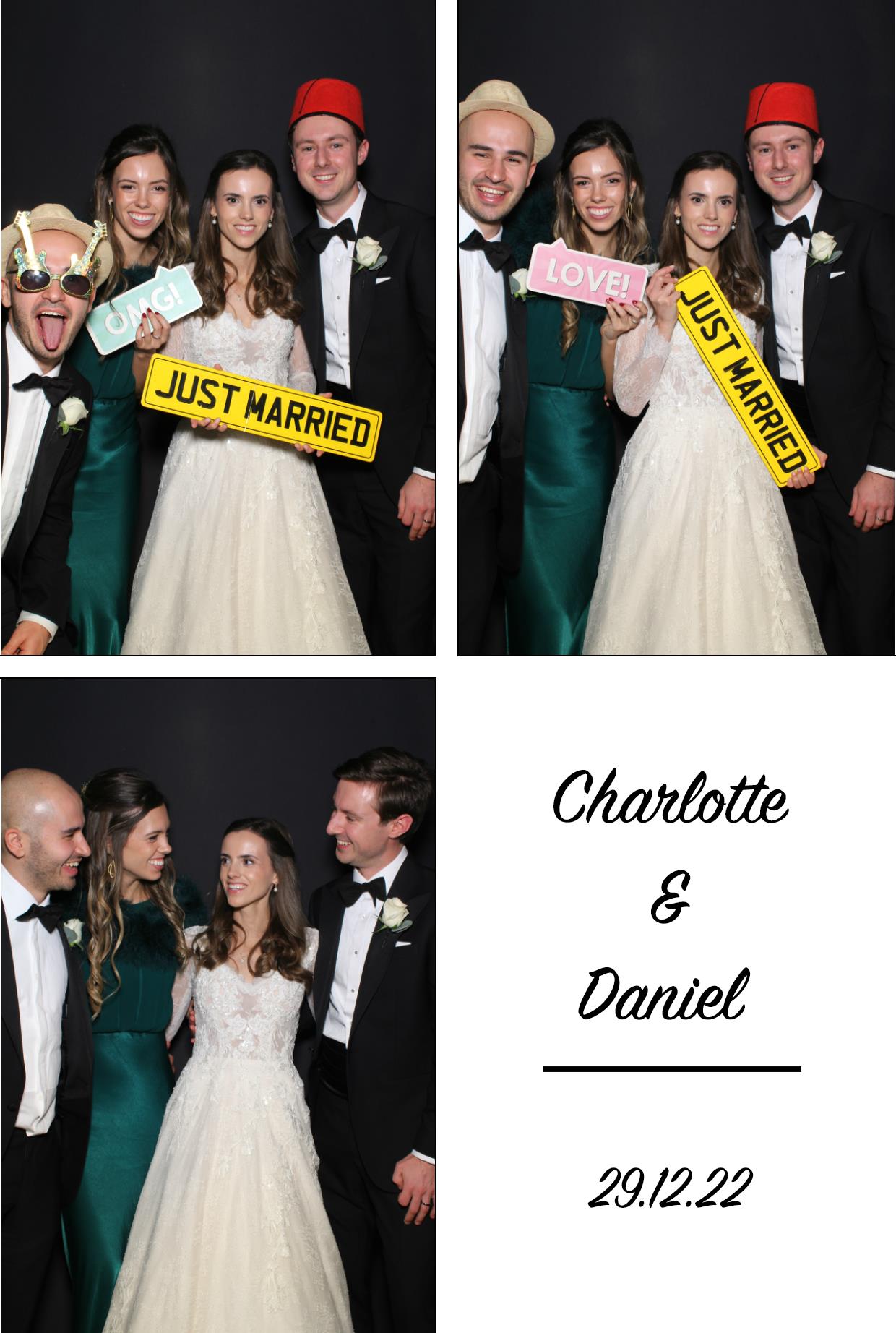 Charlotte & Daniel's Wedding | View more photos from the event at gallery.boothtube.co.uk/u/BoothtubeLtd/Charlotte-Daniels-Wedding