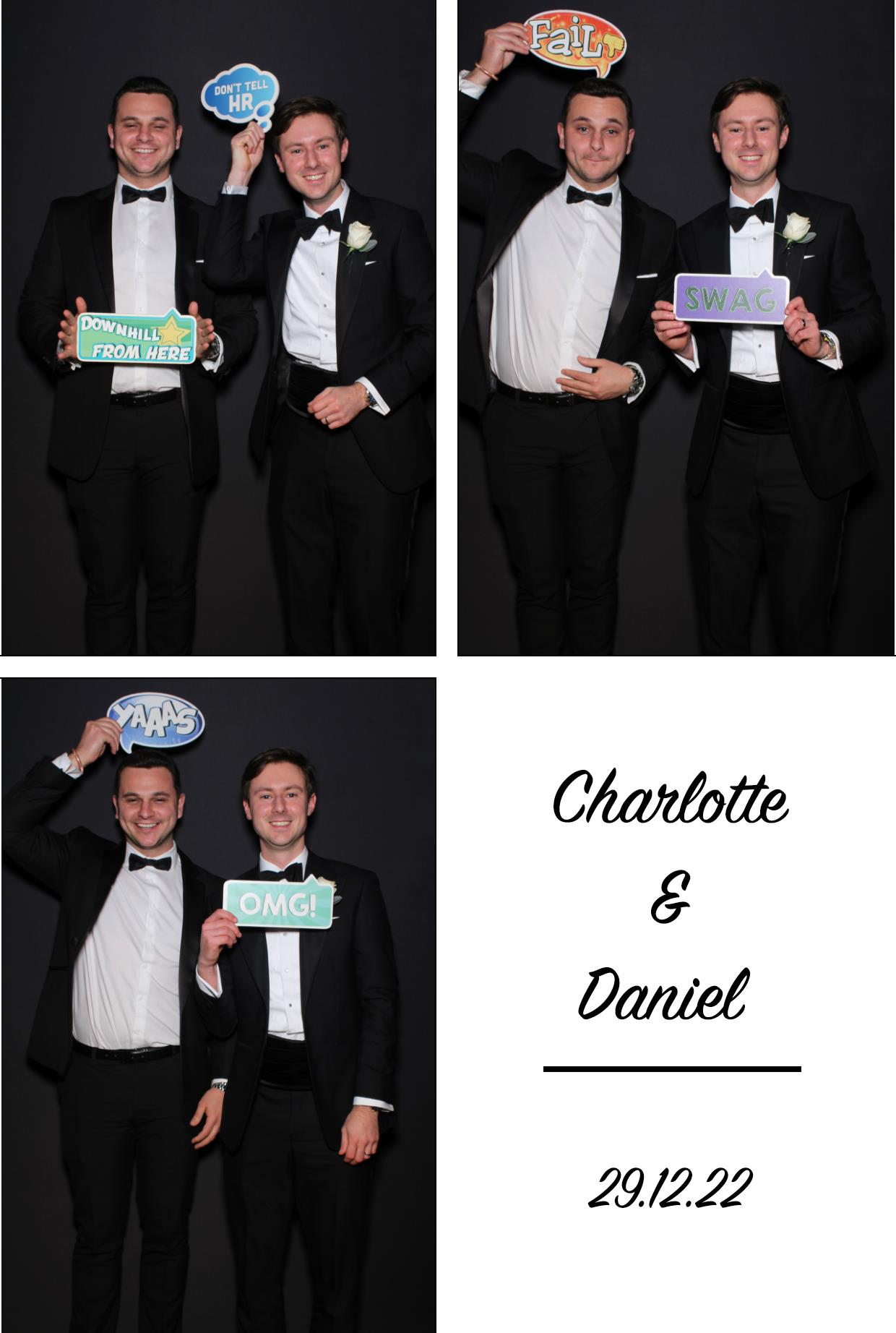 Charlotte & Daniel's Wedding | View more photos from the event at gallery.boothtube.co.uk/u/BoothtubeLtd/Charlotte-Daniels-Wedding