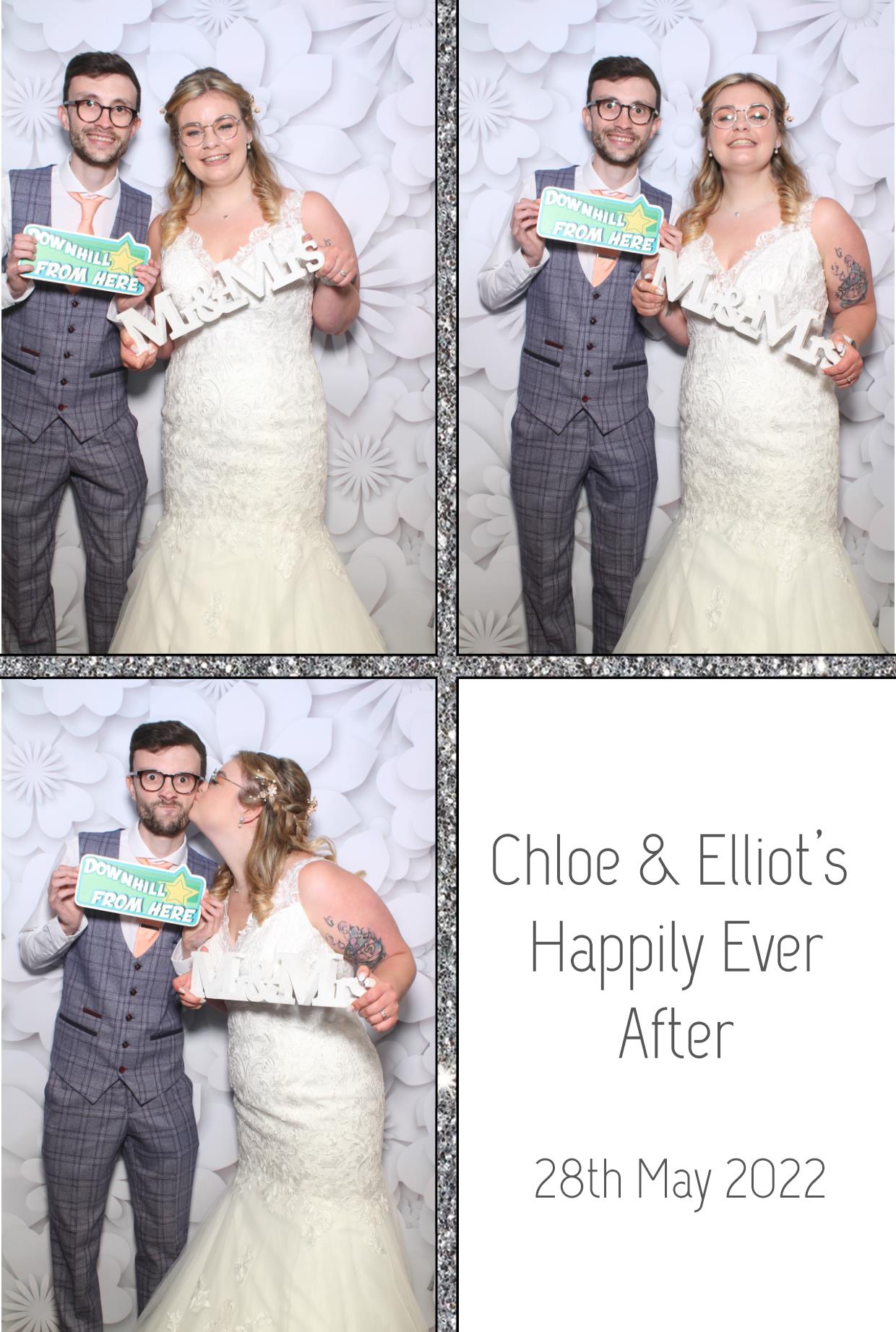 Chloe & Elliot's Happily Ever After | View more photos from the event at gallery.boothtube.co.uk/u/BoothtubeLtd/Chloe-Elliots-Happily-Ever-After