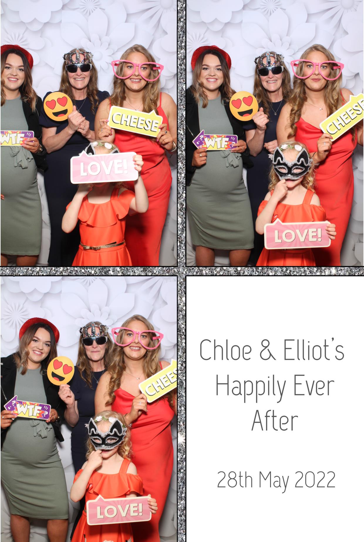 Chloe & Elliot's Happily Ever After | View more photos from the event at gallery.boothtube.co.uk/u/BoothtubeLtd/Chloe-Elliots-Happily-Ever-After