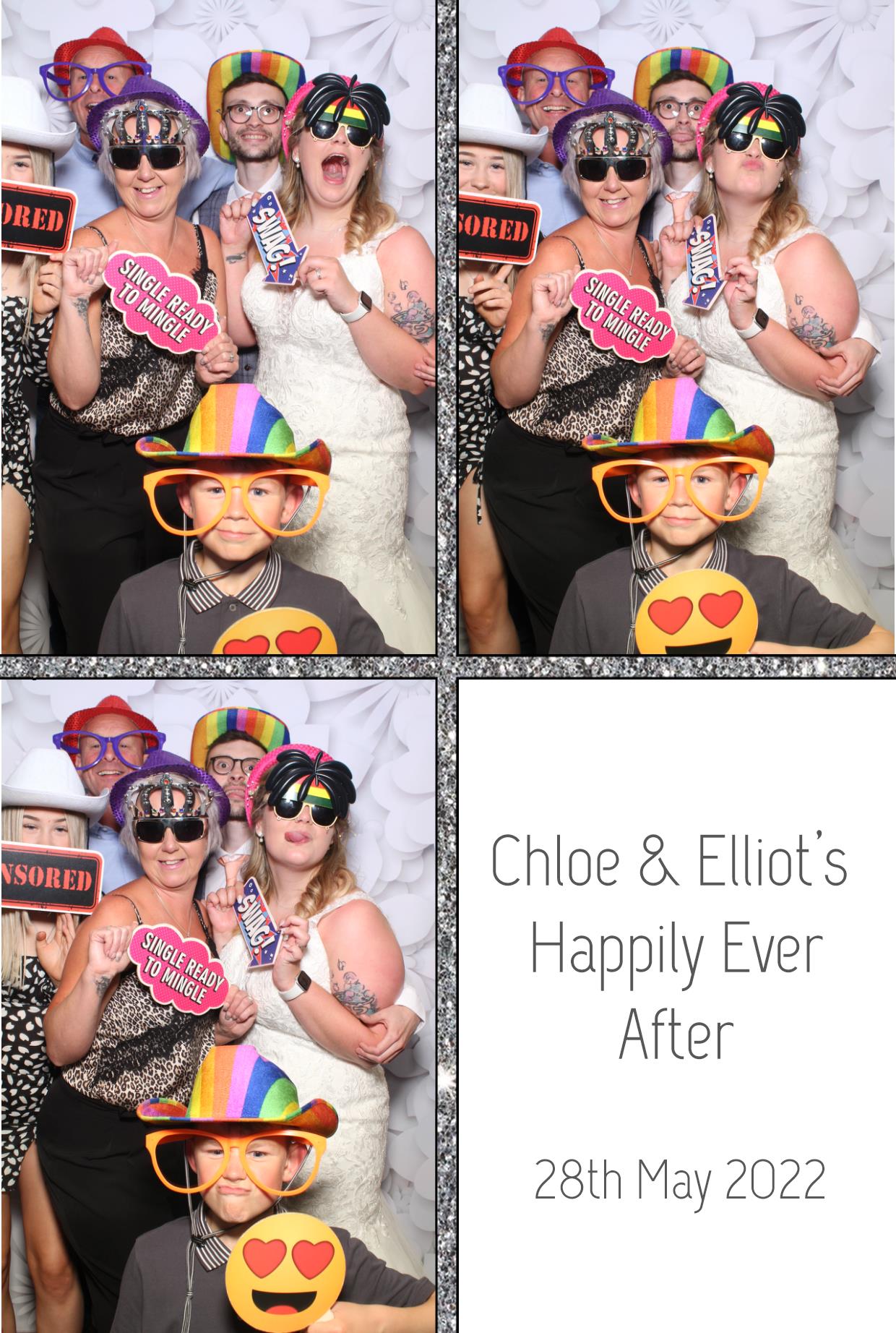 Chloe & Elliot's Happily Ever After | View more photos from the event at gallery.boothtube.co.uk/u/BoothtubeLtd/Chloe-Elliots-Happily-Ever-After