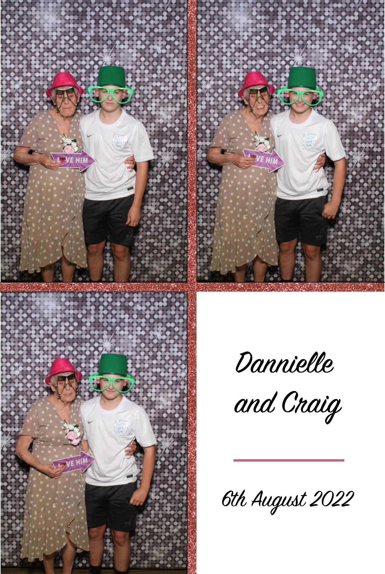 Dannielle & Craig's Wedding | View more photos from the event at gallery.boothtube.co.uk/u/BoothtubeLtd/Dannielle-Craigs-Wedding