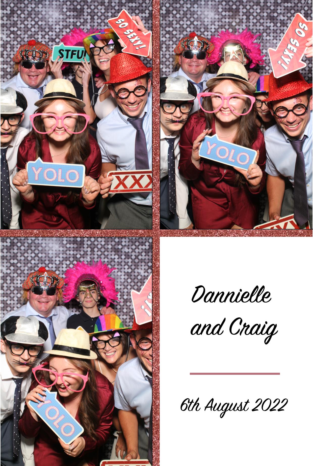 Dannielle & Craig's Wedding | View more photos from the event at gallery.boothtube.co.uk/u/BoothtubeLtd/Dannielle-Craigs-Wedding