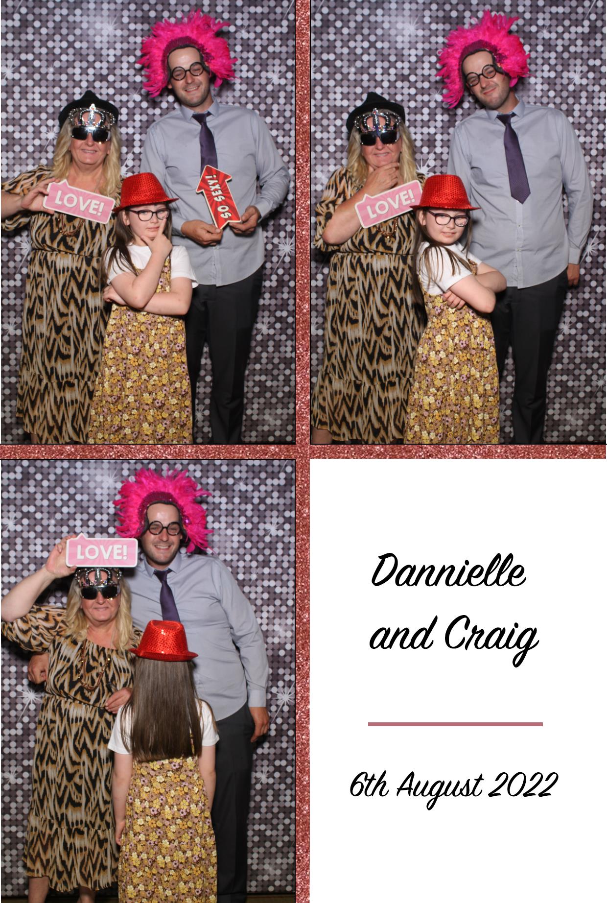 Dannielle & Craig's Wedding | View more photos from the event at gallery.boothtube.co.uk/u/BoothtubeLtd/Dannielle-Craigs-Wedding