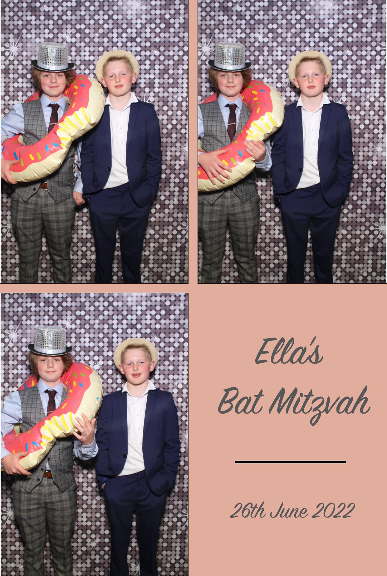 Ella's Bat Mitzvah | View more photos from the event at gallery.boothtube.co.uk/u/BoothtubeLtd/Ellas-Bat-Mitzvah