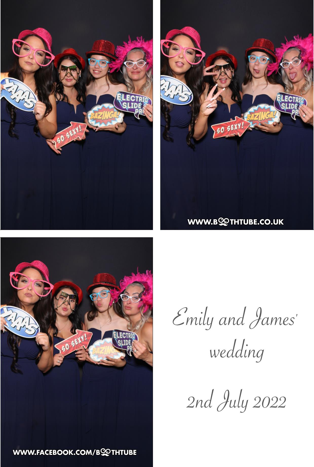 Emily & James's Wedding | View more photos from the event at gallery.boothtube.co.uk/u/BoothtubeLtd/Emily-Jamess-Wedding