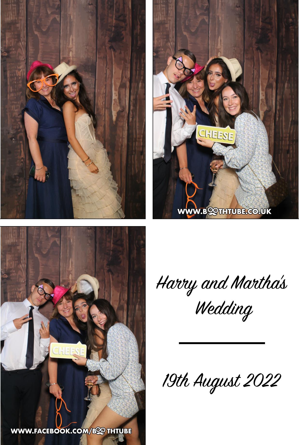 Harry & Martha's Wedding | View more photos from the event at gallery.boothtube.co.uk/u/BoothtubeLtd/Harry-Marthas-Wedding
