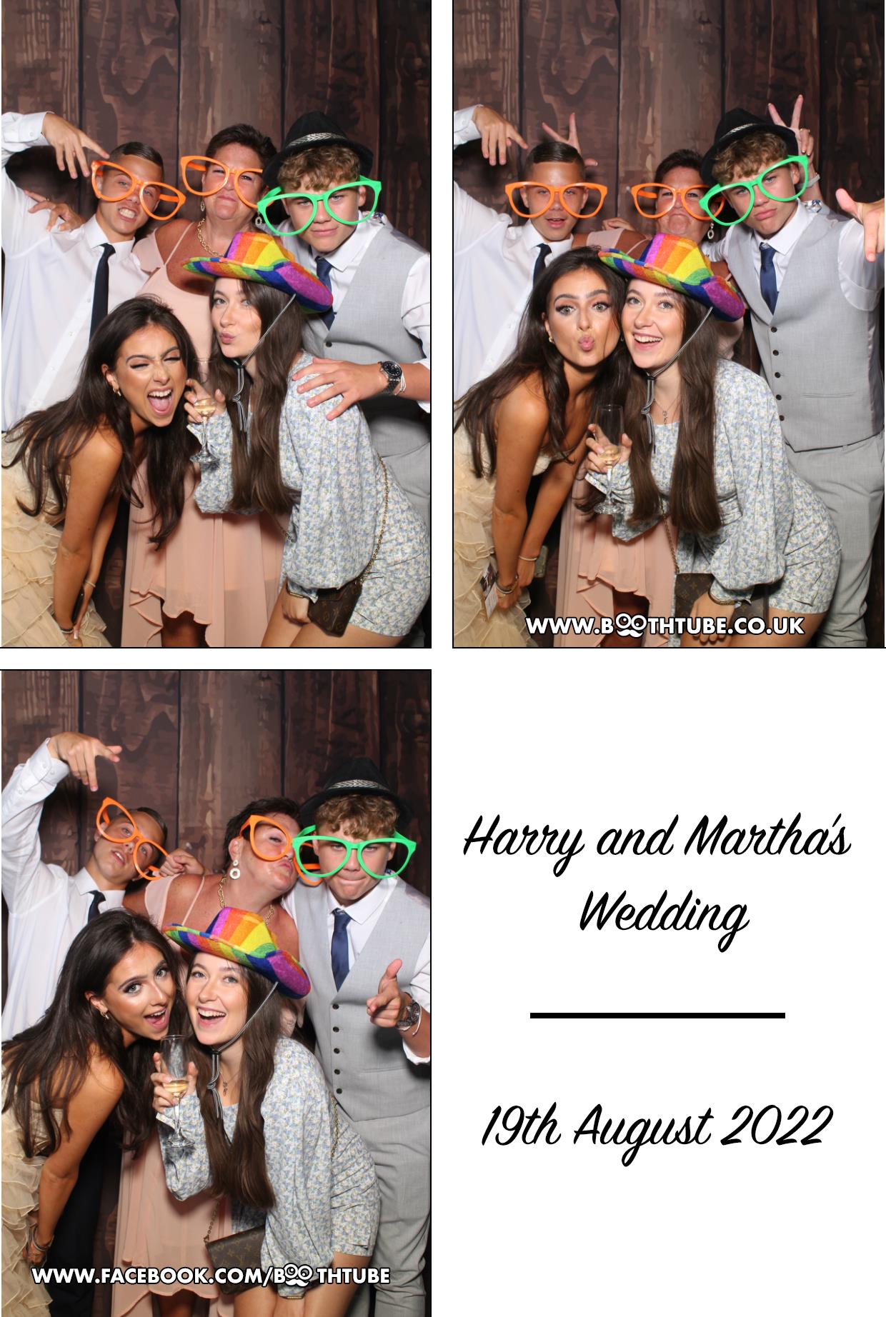 Harry & Martha's Wedding | View more photos from the event at gallery.boothtube.co.uk/u/BoothtubeLtd/Harry-Marthas-Wedding
