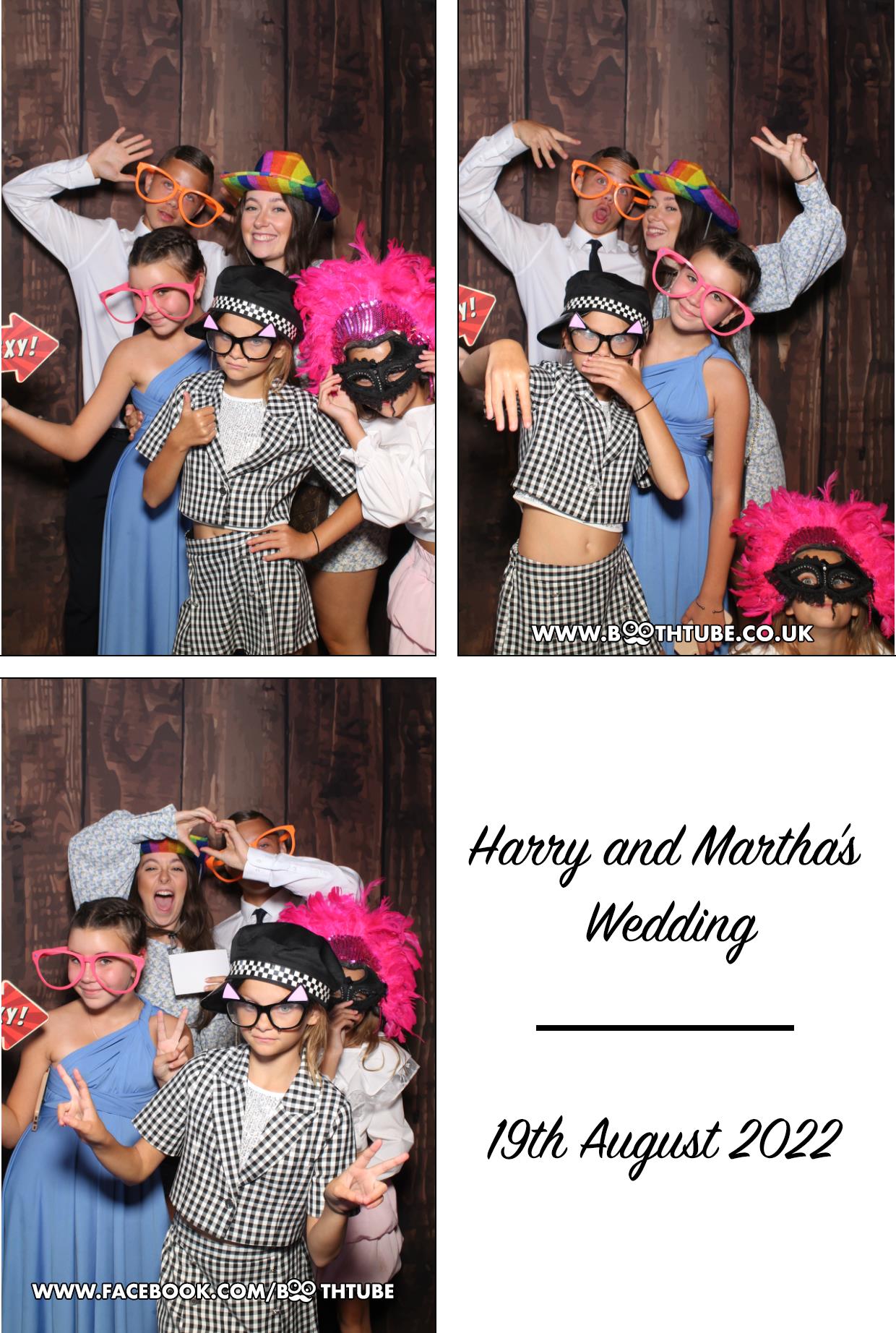 Harry & Martha's Wedding | View more photos from the event at gallery.boothtube.co.uk/u/BoothtubeLtd/Harry-Marthas-Wedding