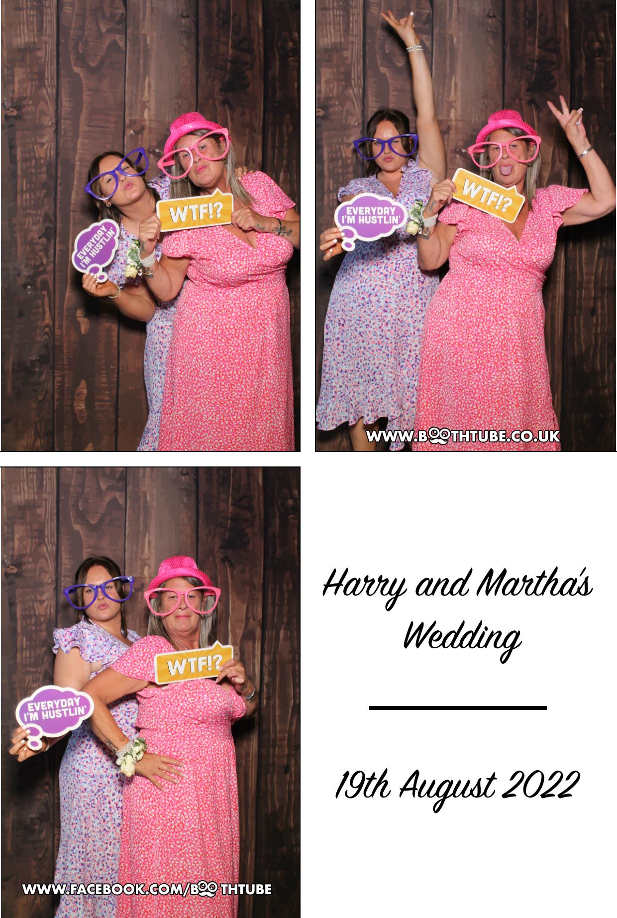 Harry & Martha's Wedding | View more photos from the event at gallery.boothtube.co.uk/u/BoothtubeLtd/Harry-Marthas-Wedding