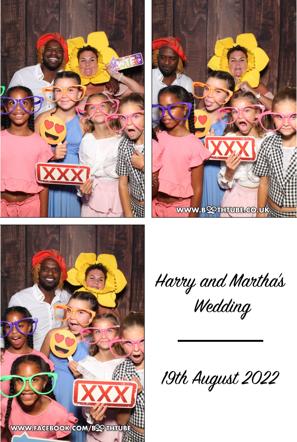 Harry & Martha's Wedding | View more photos from the event at gallery.boothtube.co.uk/u/BoothtubeLtd/Harry-Marthas-Wedding