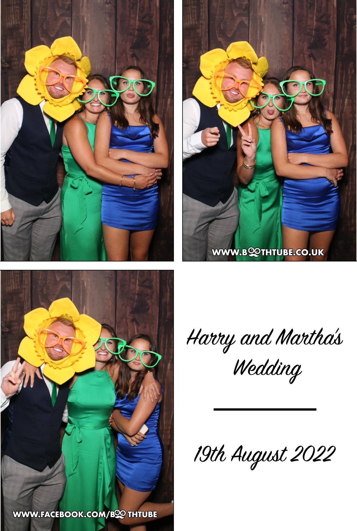 Harry & Martha's Wedding | View more photos from the event at gallery.boothtube.co.uk/u/BoothtubeLtd/Harry-Marthas-Wedding