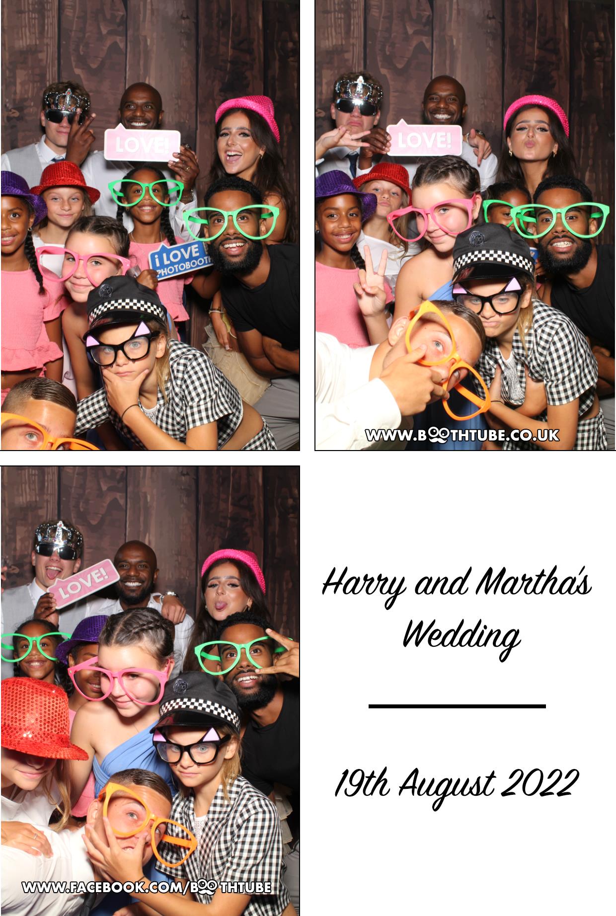 Harry & Martha's Wedding | View more photos from the event at gallery.boothtube.co.uk/u/BoothtubeLtd/Harry-Marthas-Wedding