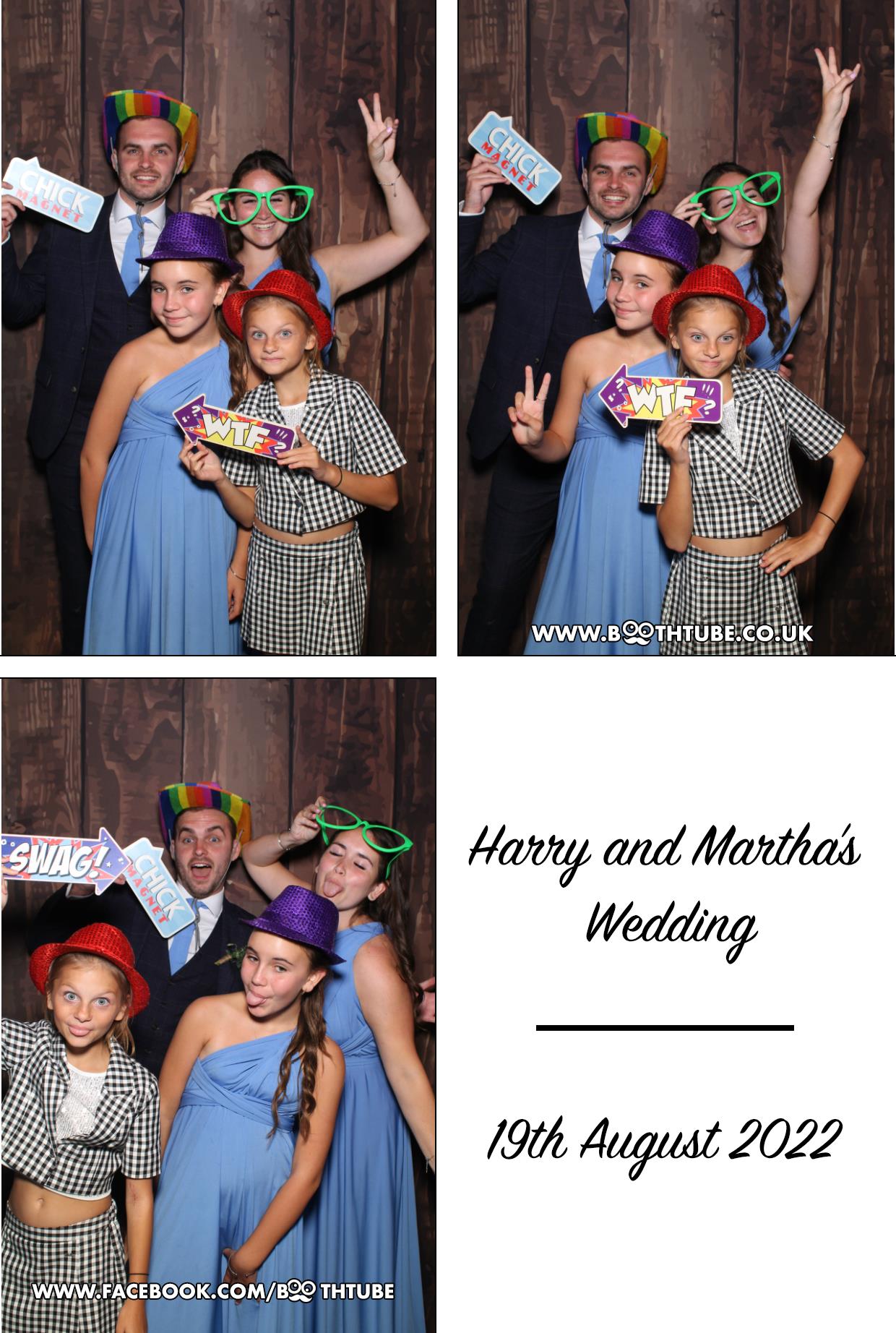 Harry & Martha's Wedding | View more photos from the event at gallery.boothtube.co.uk/u/BoothtubeLtd/Harry-Marthas-Wedding