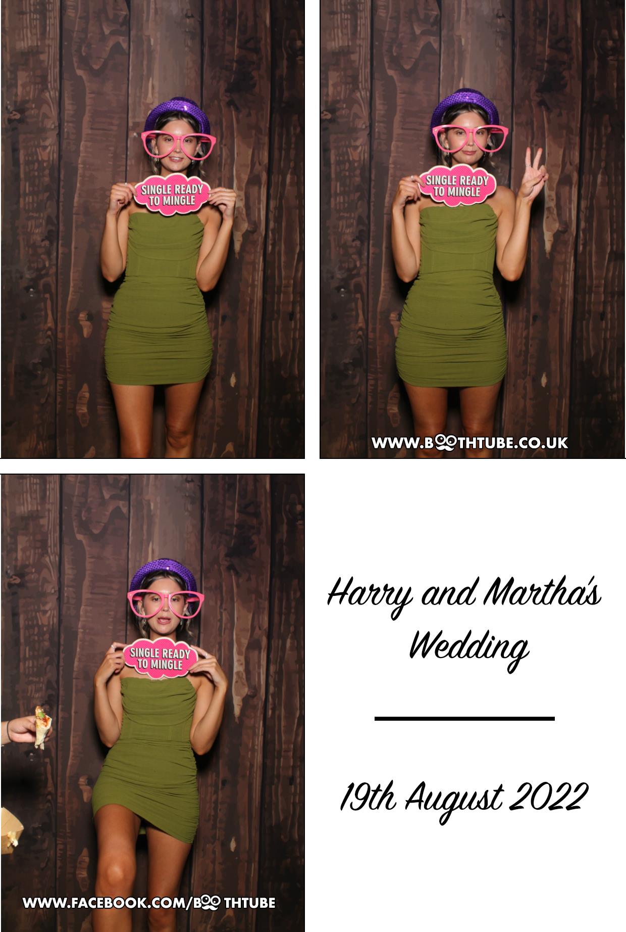 Harry & Martha's Wedding | View more photos from the event at gallery.boothtube.co.uk/u/BoothtubeLtd/Harry-Marthas-Wedding