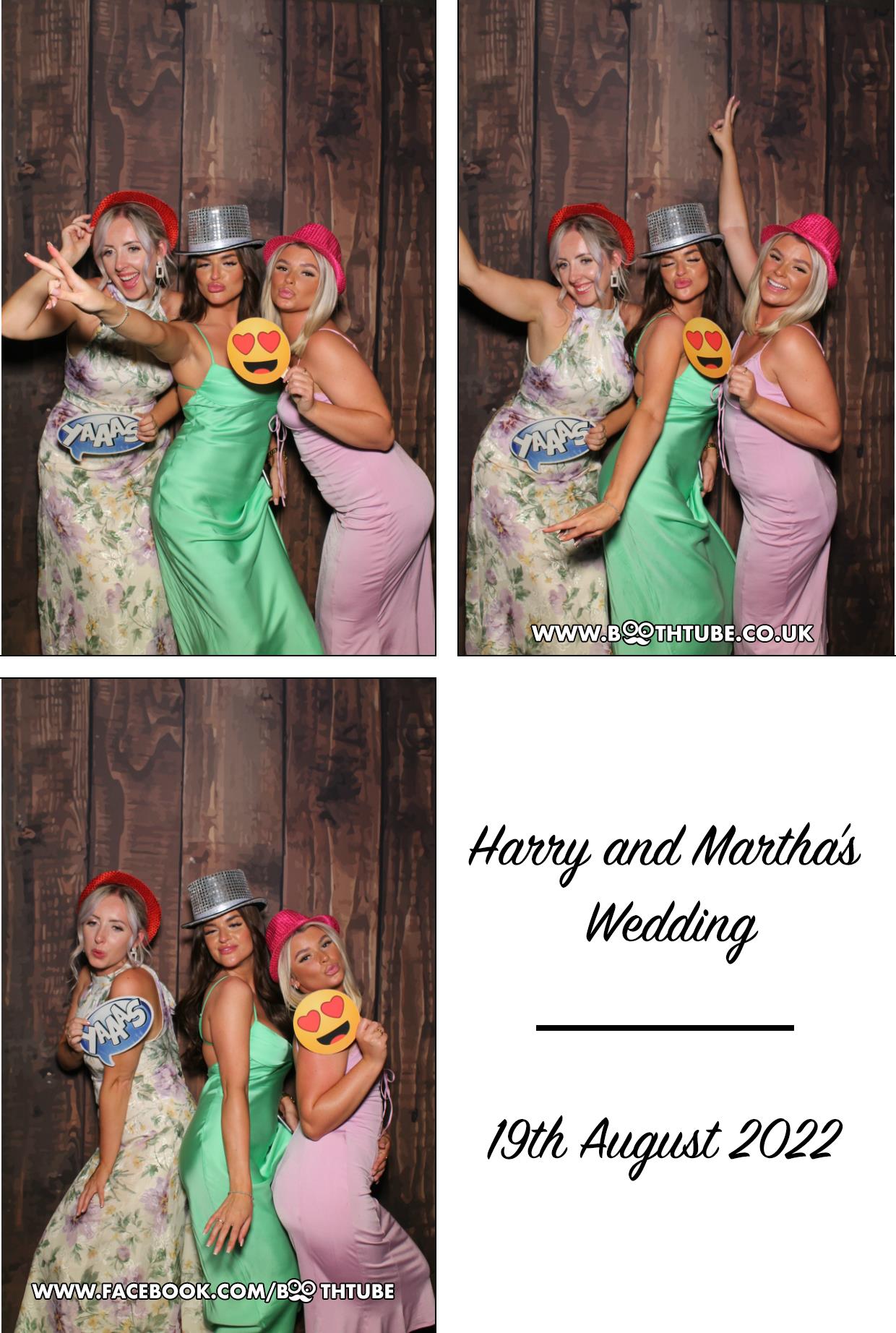 Harry & Martha's Wedding | View more photos from the event at gallery.boothtube.co.uk/u/BoothtubeLtd/Harry-Marthas-Wedding