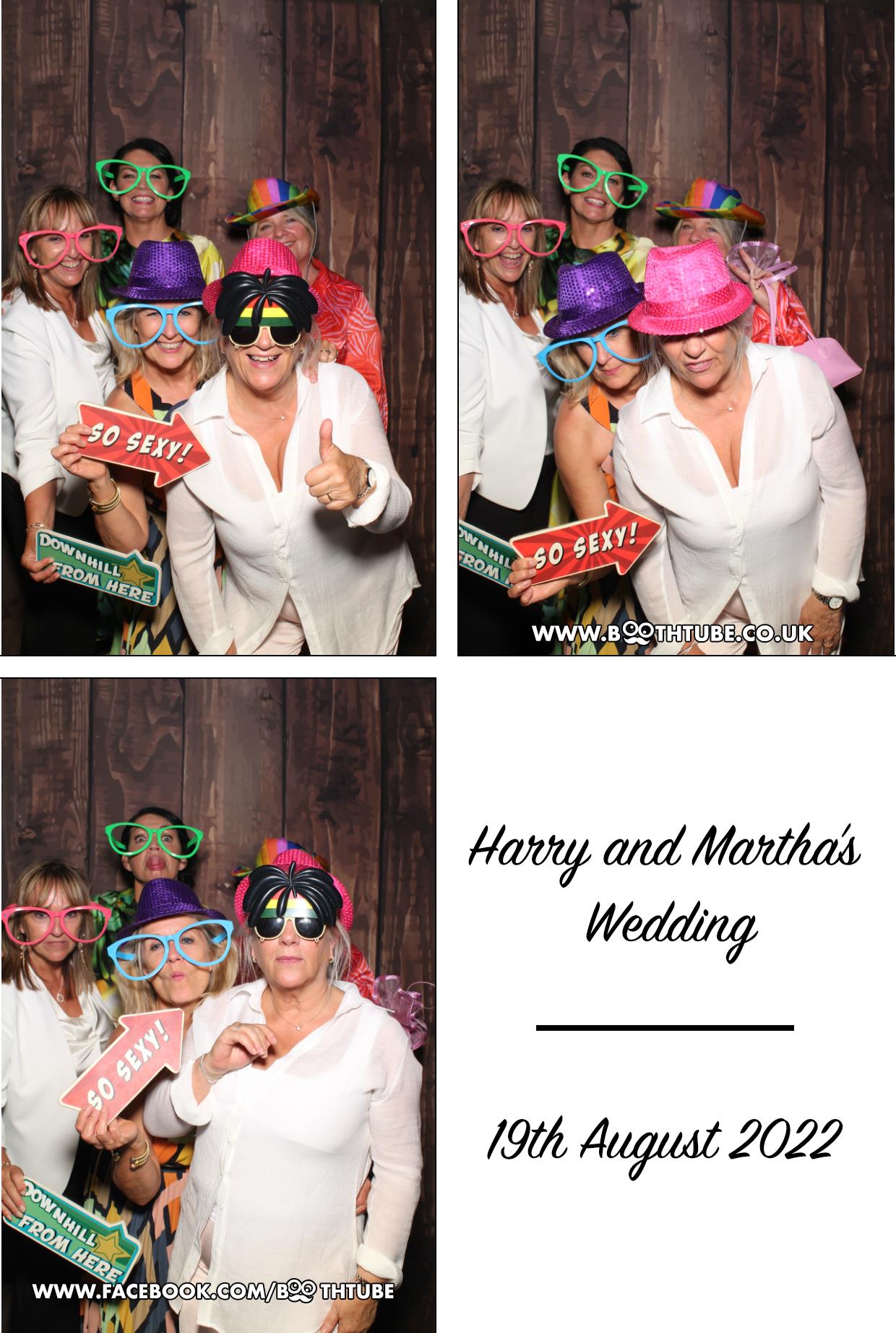 Harry & Martha's Wedding | View more photos from the event at gallery.boothtube.co.uk/u/BoothtubeLtd/Harry-Marthas-Wedding