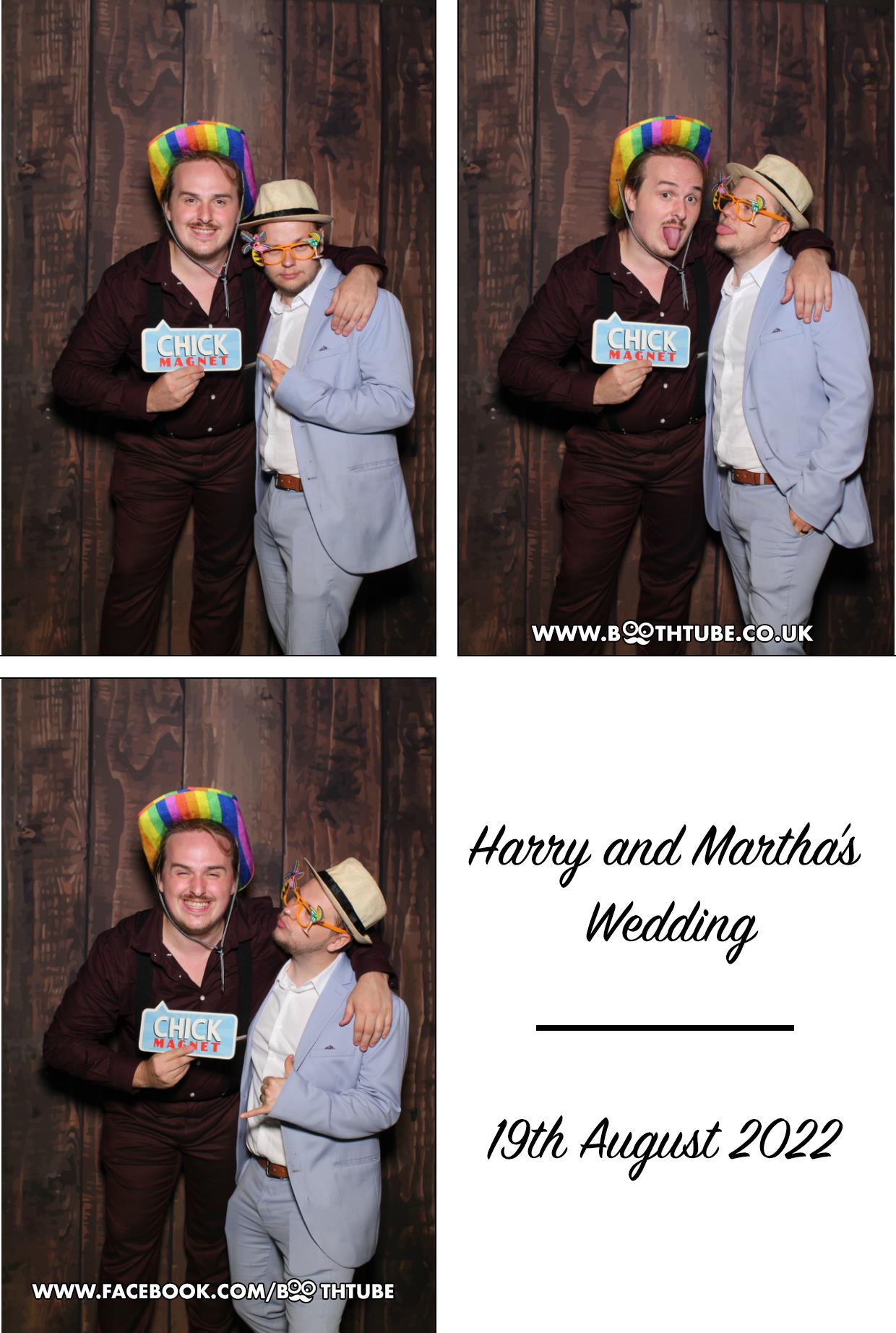 Harry & Martha's Wedding | View more photos from the event at gallery.boothtube.co.uk/u/BoothtubeLtd/Harry-Marthas-Wedding