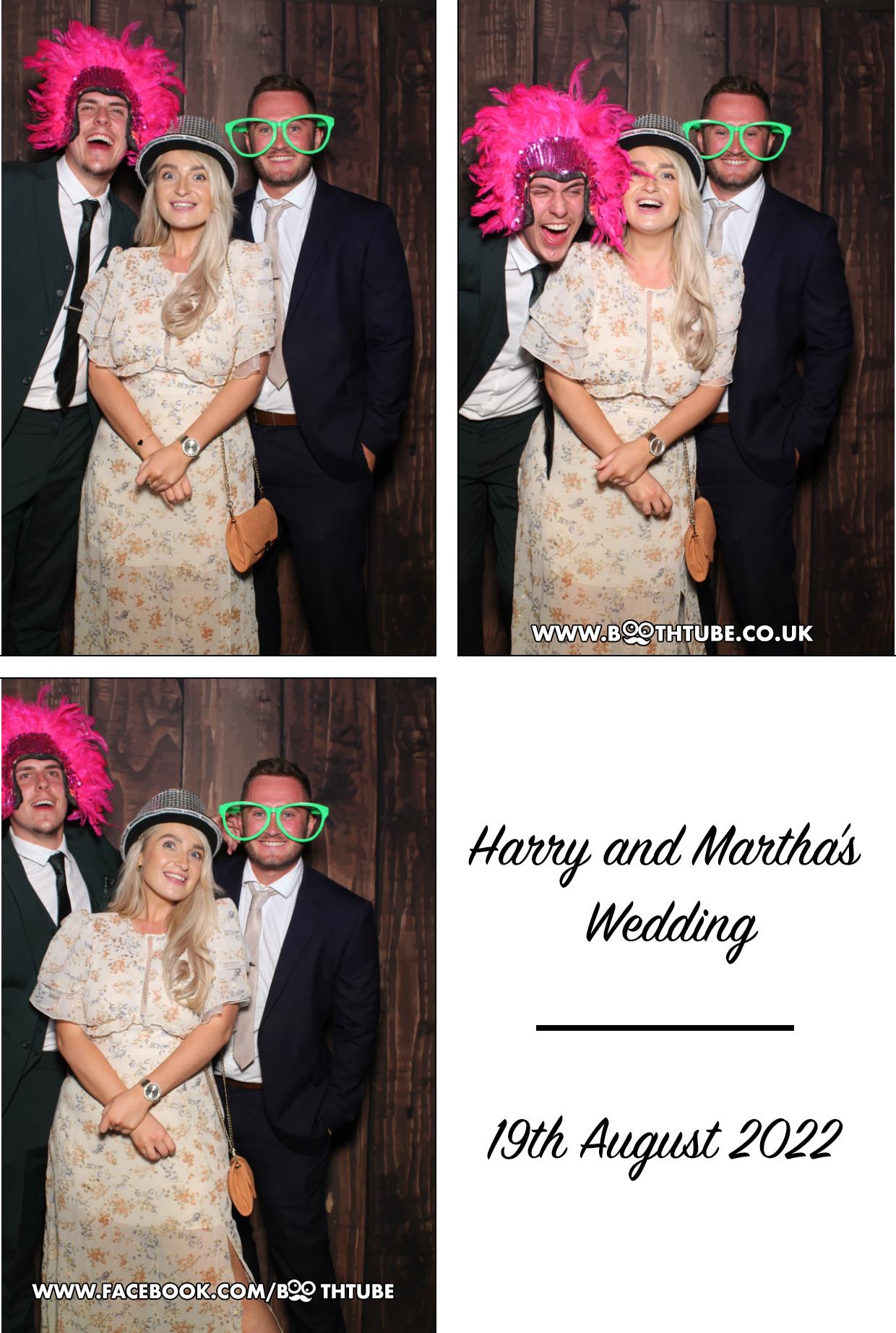 Harry & Martha's Wedding | View more photos from the event at gallery.boothtube.co.uk/u/BoothtubeLtd/Harry-Marthas-Wedding