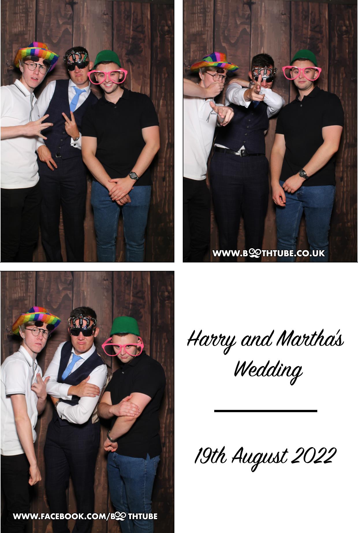 Harry & Martha's Wedding | View more photos from the event at gallery.boothtube.co.uk/u/BoothtubeLtd/Harry-Marthas-Wedding