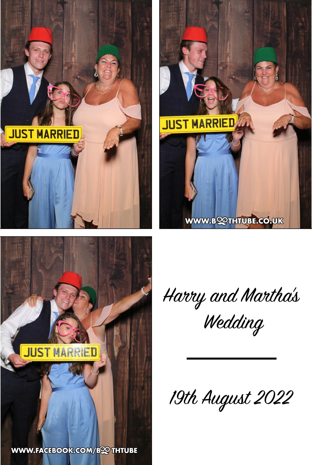 Harry & Martha's Wedding | View more photos from the event at gallery.boothtube.co.uk/u/BoothtubeLtd/Harry-Marthas-Wedding