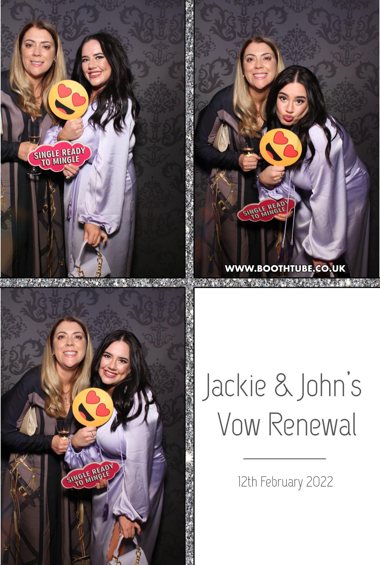 Jackie and John's Vow Renewal | View more photos from the event at gallery.boothtube.co.uk/u/BoothtubeLtd/Jackie-and-Johns-Vow-Renewal
