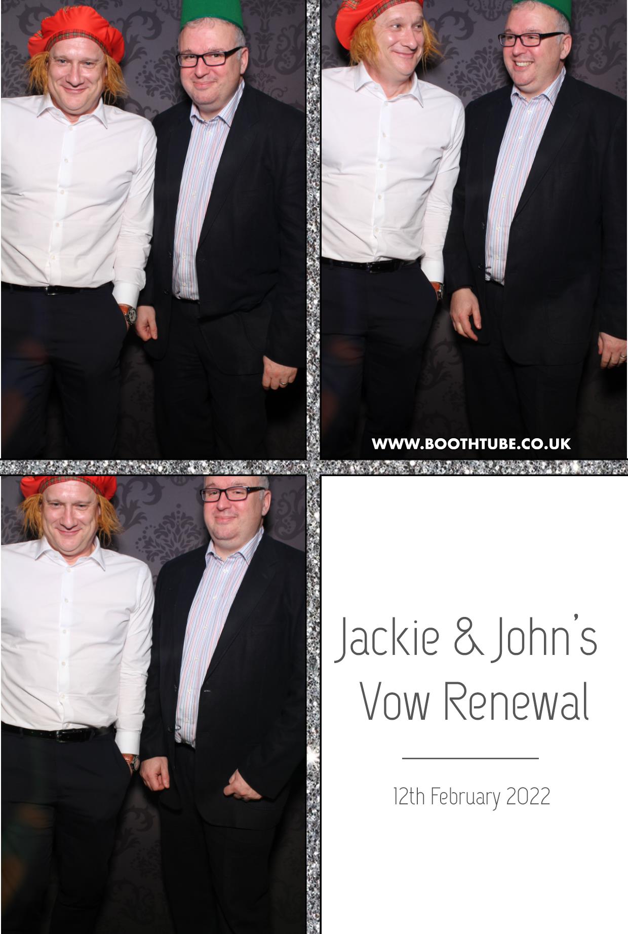Jackie and John's Vow Renewal | View more photos from the event at gallery.boothtube.co.uk/u/BoothtubeLtd/Jackie-and-Johns-Vow-Renewal