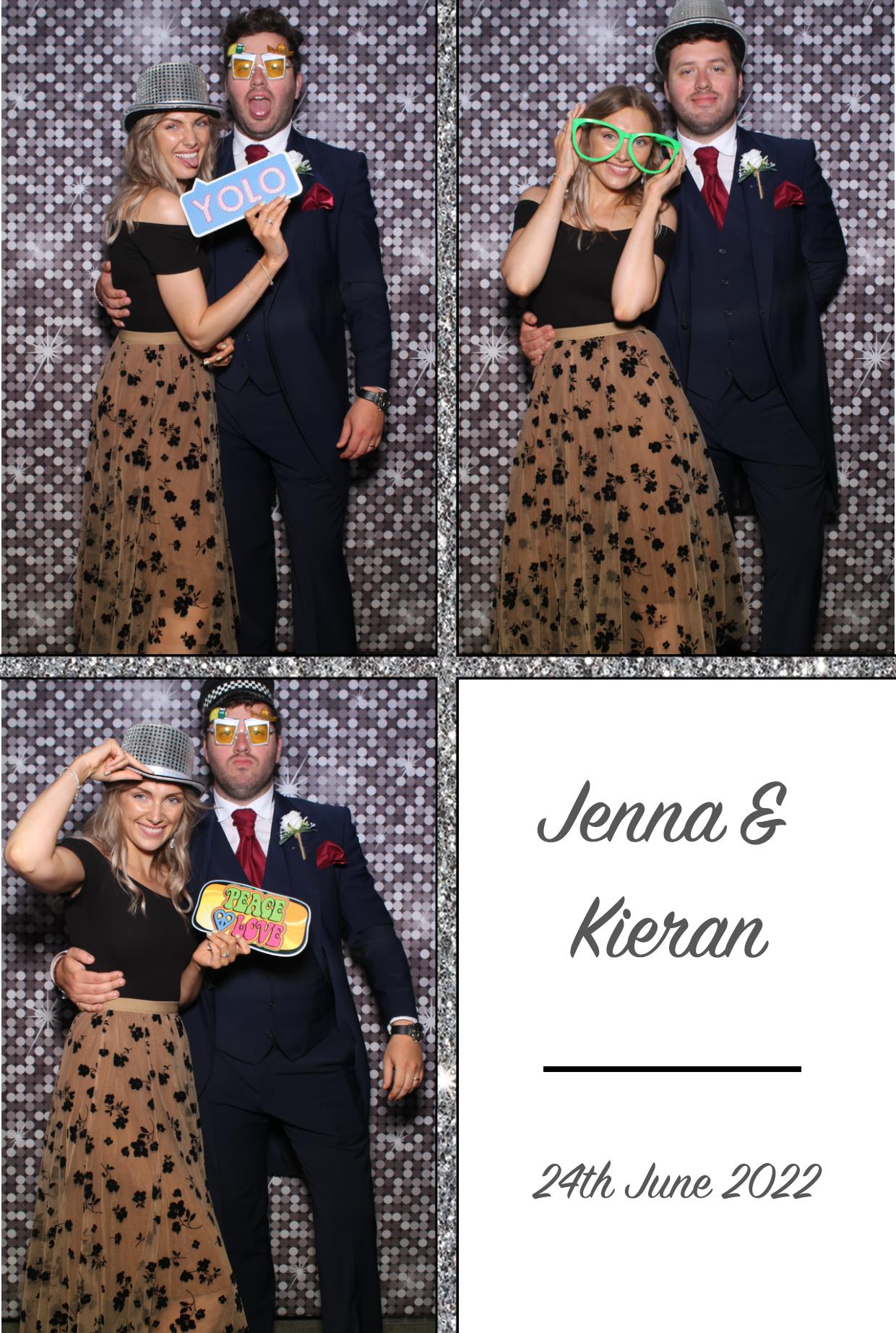Jenna & Kieran's Wedding | View more photos from the event at gallery.boothtube.co.uk/u/BoothtubeLtd/Jenna-Kierans-Wedding