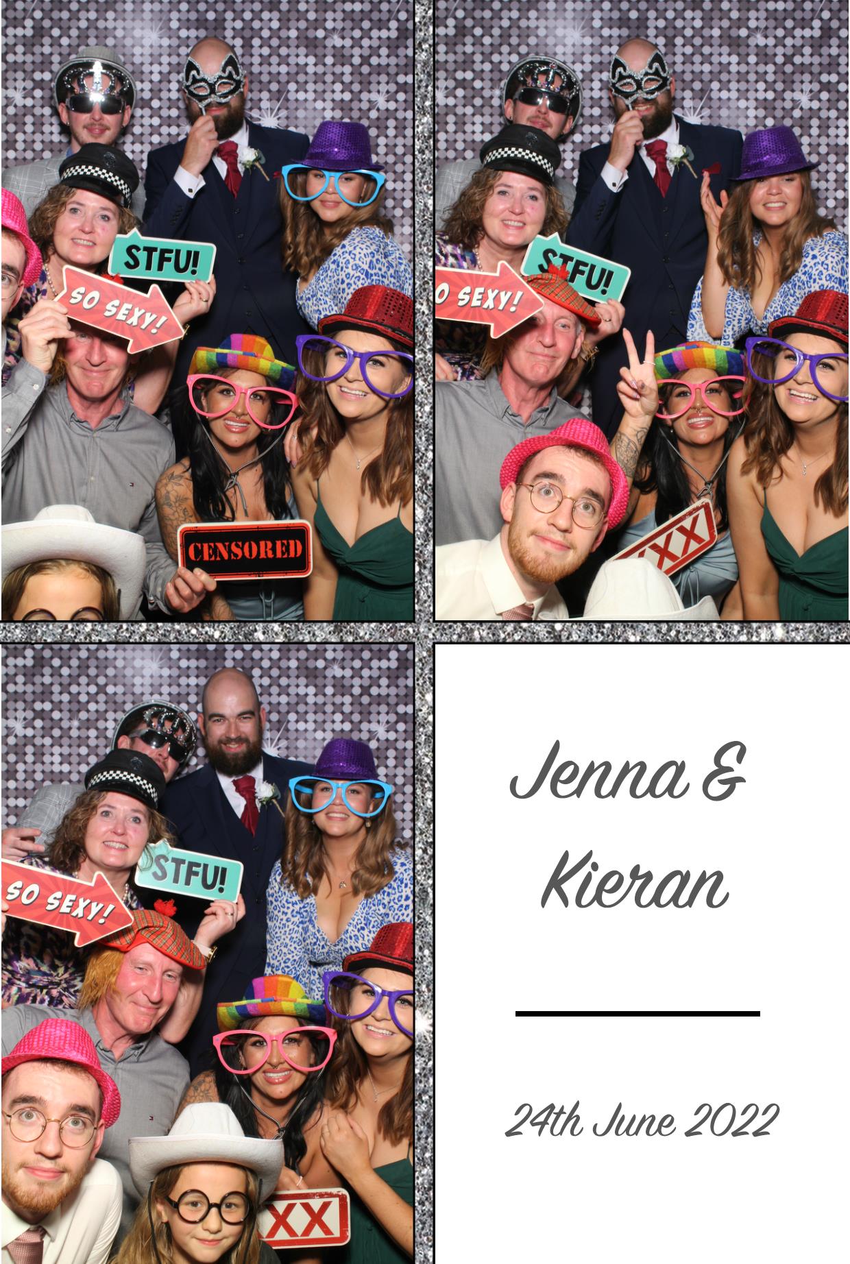 Jenna & Kieran's Wedding | View more photos from the event at gallery.boothtube.co.uk/u/BoothtubeLtd/Jenna-Kierans-Wedding