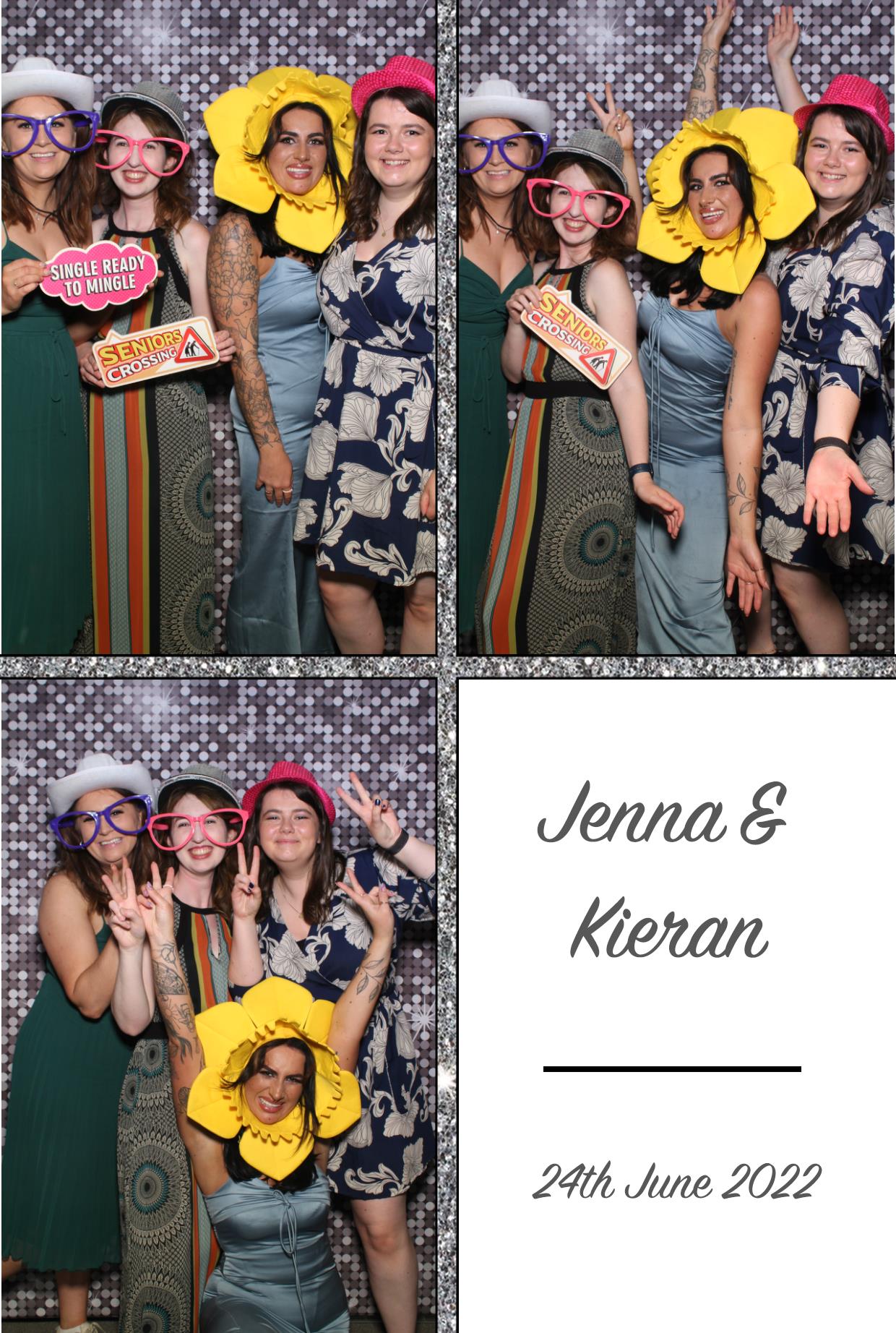 Jenna & Kieran's Wedding | View more photos from the event at gallery.boothtube.co.uk/u/BoothtubeLtd/Jenna-Kierans-Wedding