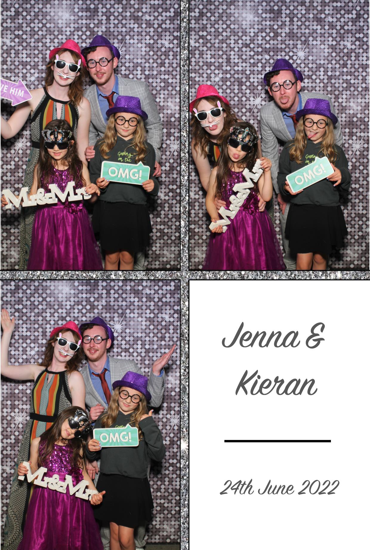Jenna & Kieran's Wedding | View more photos from the event at gallery.boothtube.co.uk/u/BoothtubeLtd/Jenna-Kierans-Wedding